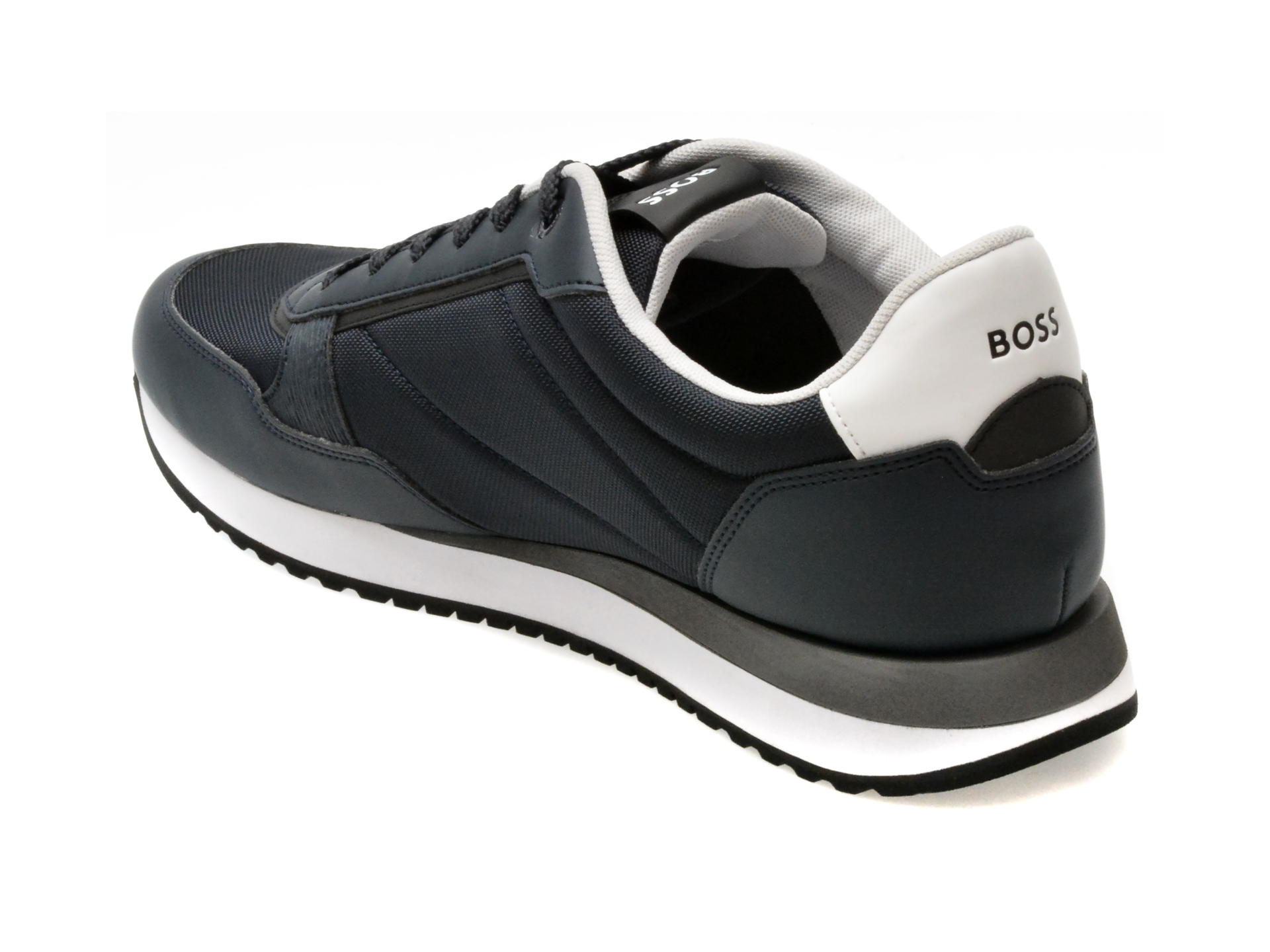 Pantofi sport BOSS bleumarin, 73571, din piele ecologica - imagine 5