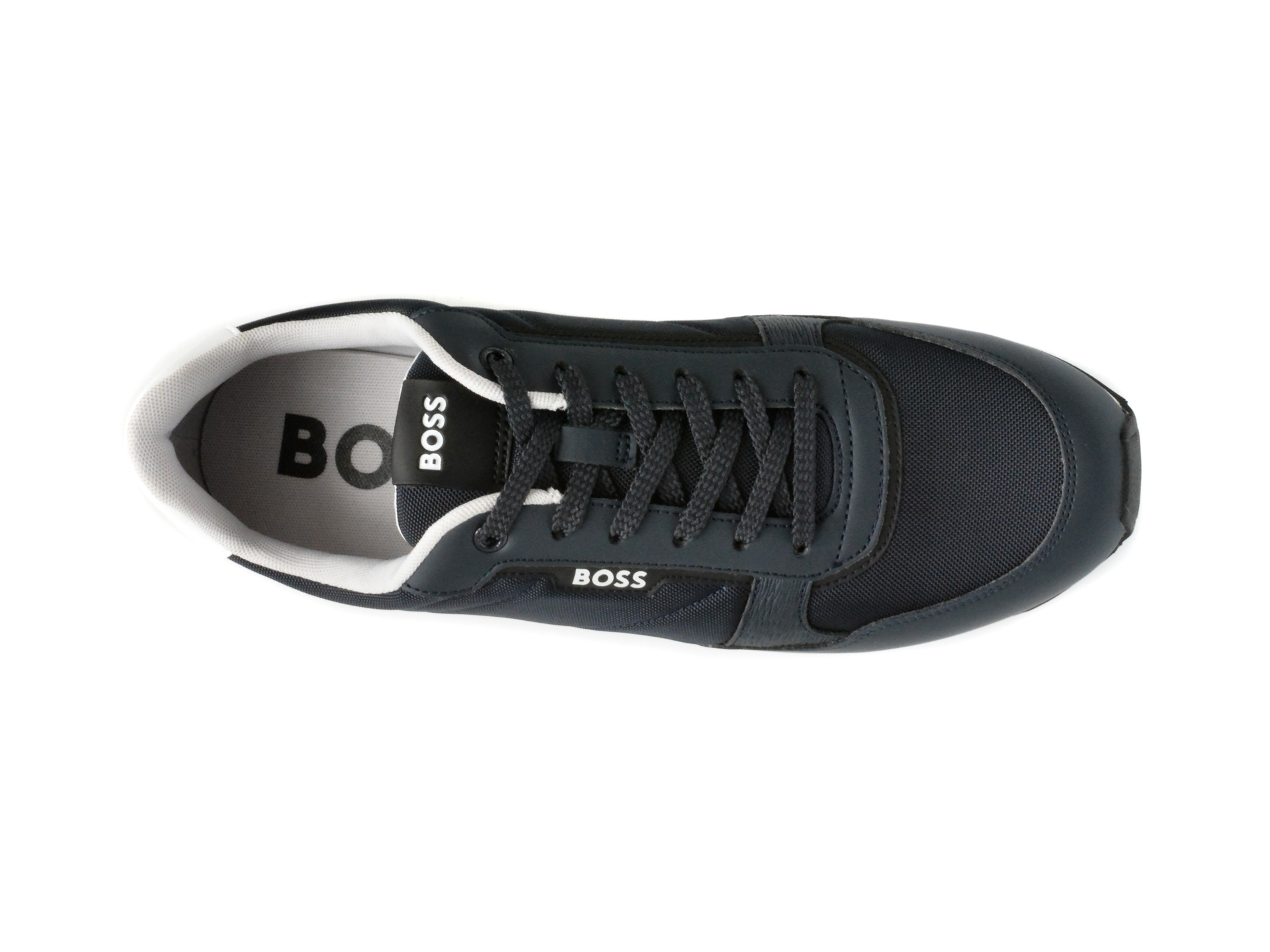 Pantofi sport BOSS bleumarin, 73571, din piele ecologica - imagine 6