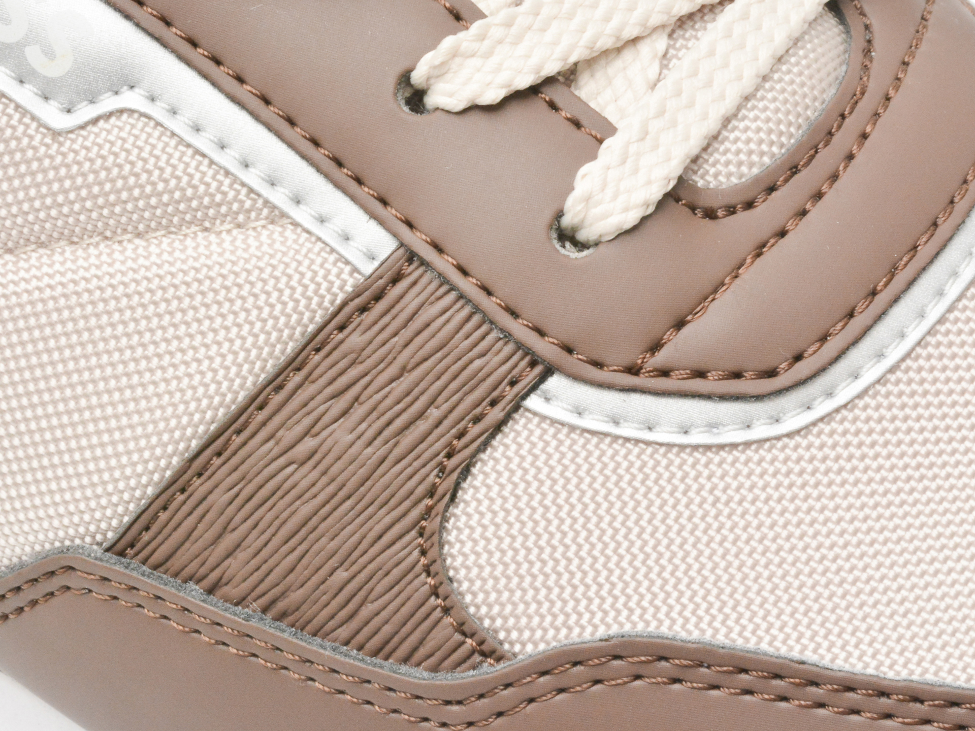 Pantofi sport BOSS maro, 73571, din piele ecologica - imagine 2