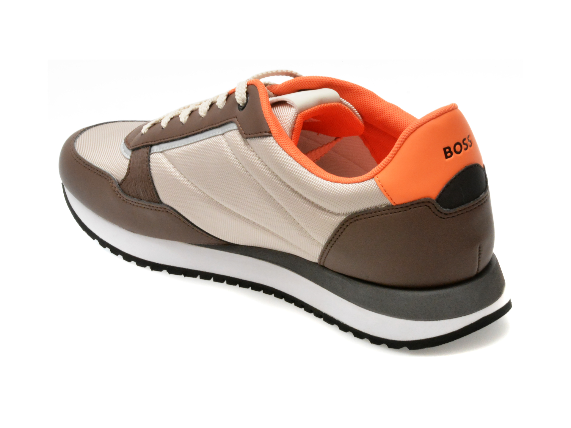 Pantofi sport BOSS maro, 73571, din piele ecologica - imagine 5