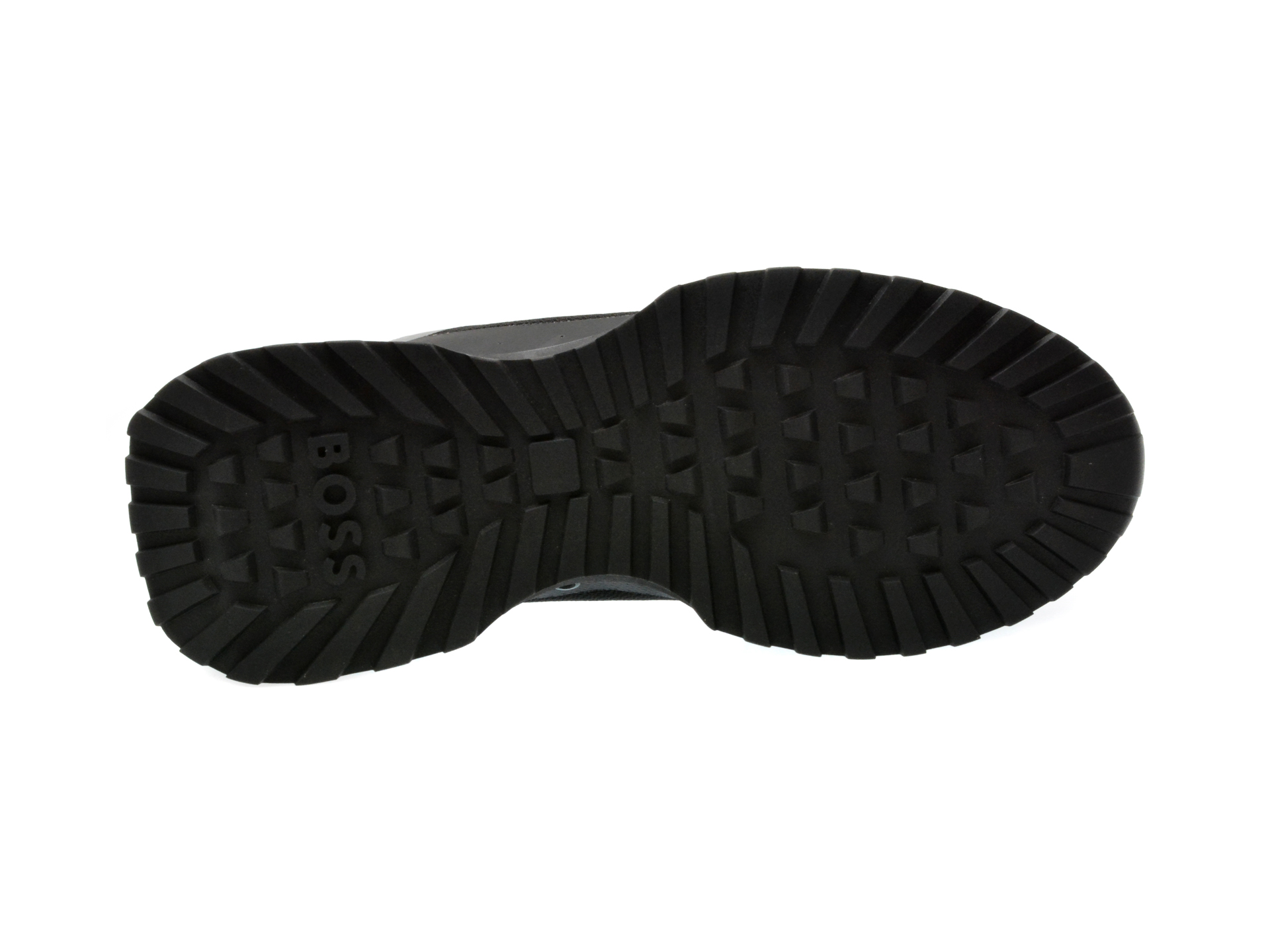 Pantofi sport BOSS negri, 730011, din piele ecologica - imagine 7