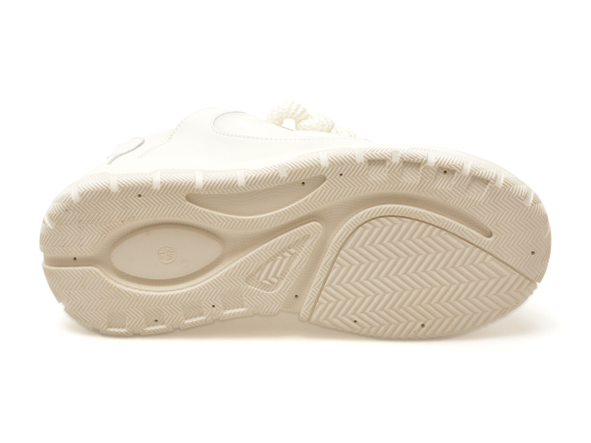 Pantofi sport EPICA albi, 2309171, din piele naturala - imagine 7
