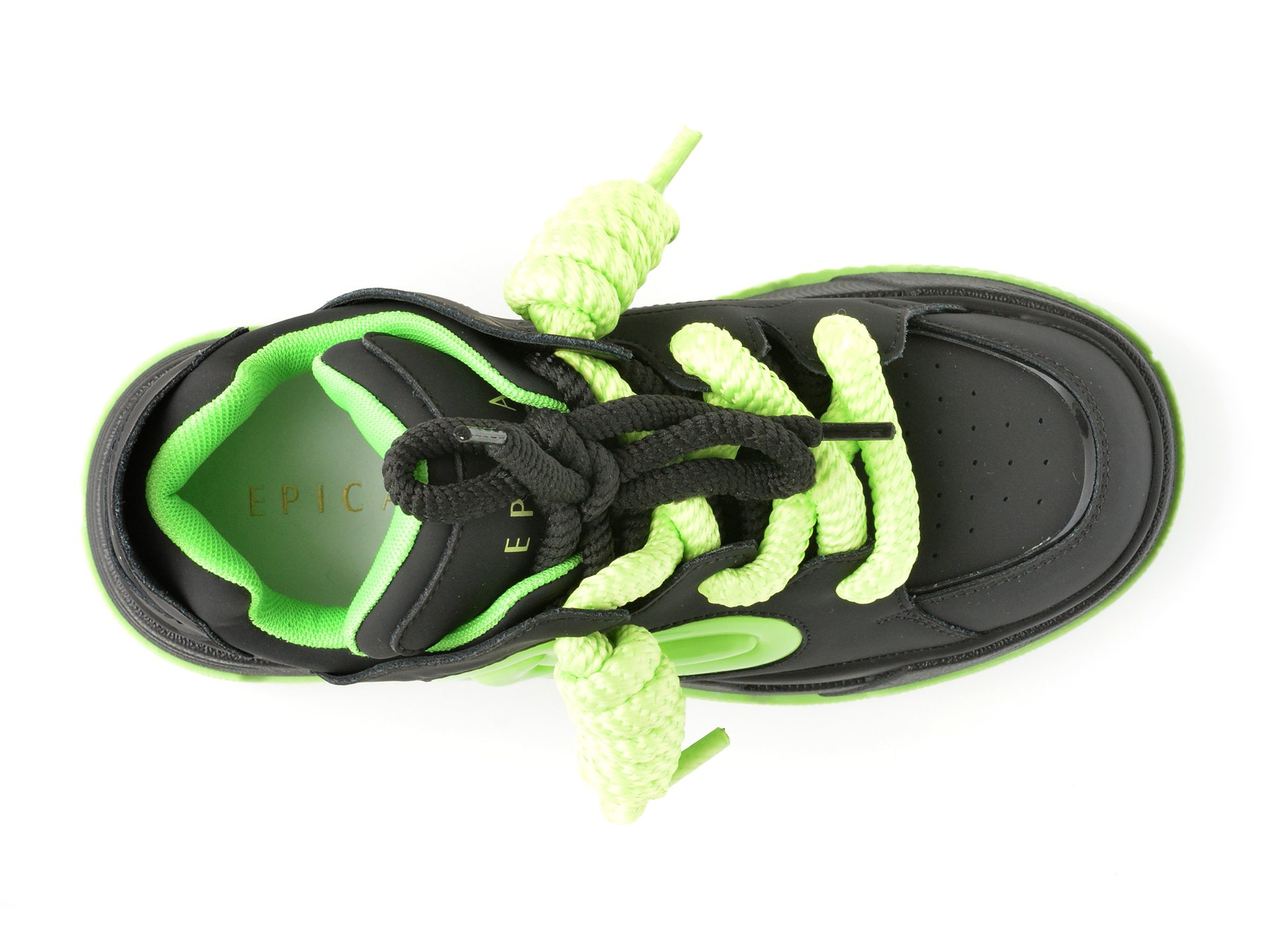 Pantofi sport EPICA negri, 2309171, din piele naturala - imagine 6