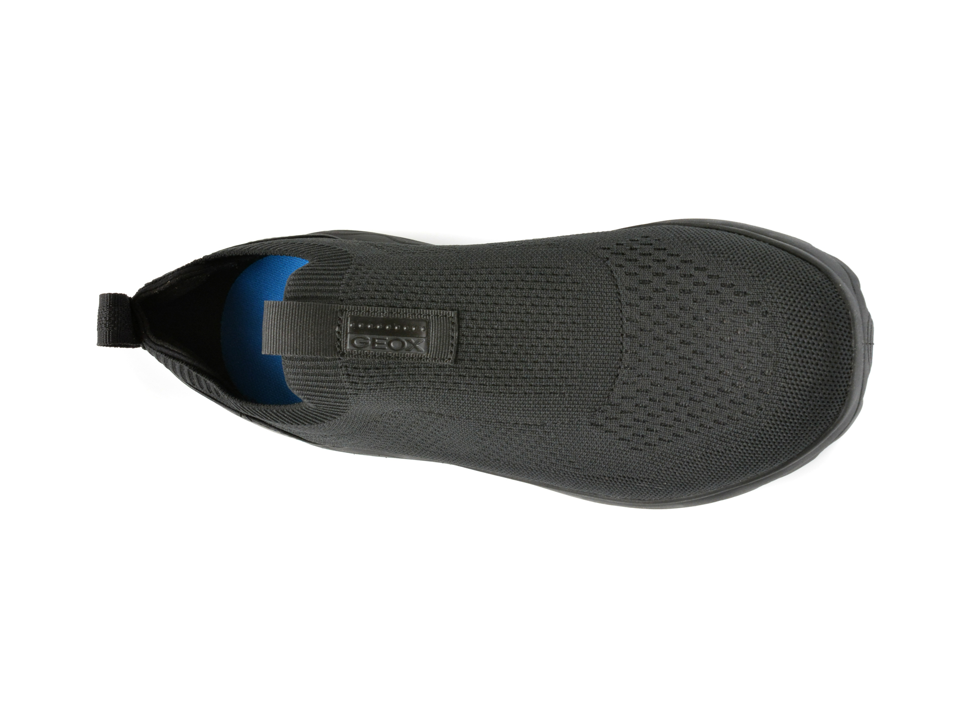Pantofi sport GEOX negri, U25BYA, din material textil - imagine 6