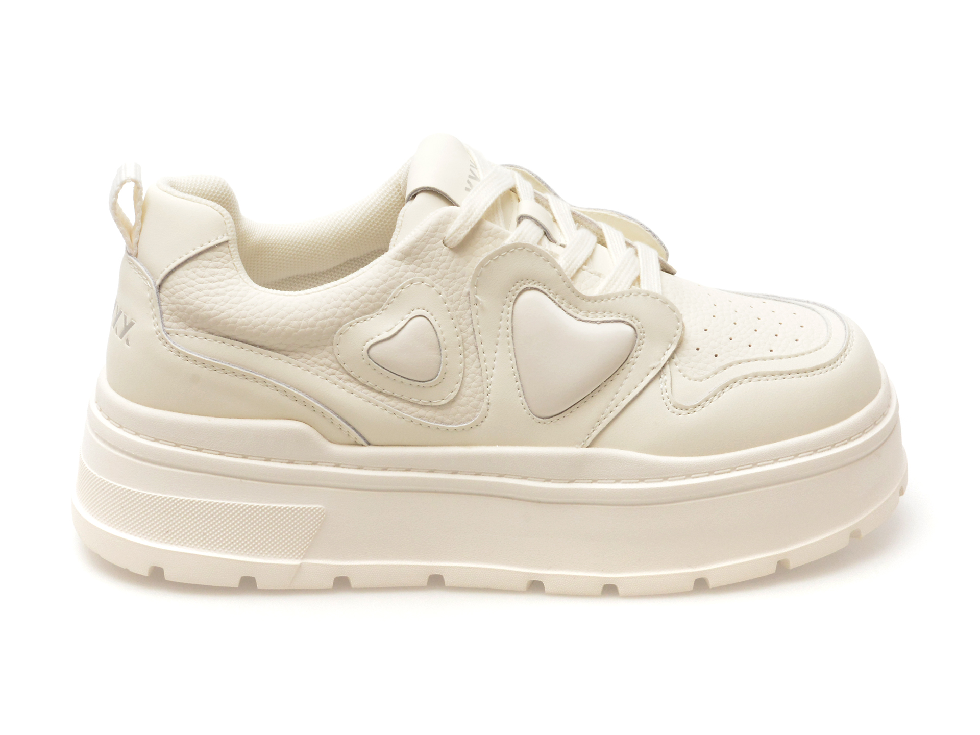 Pantofi sport GRYXX albi, 2308311, din piele naturala