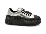Pantofi sport GRYXX argintii, 1076, din piele naturala