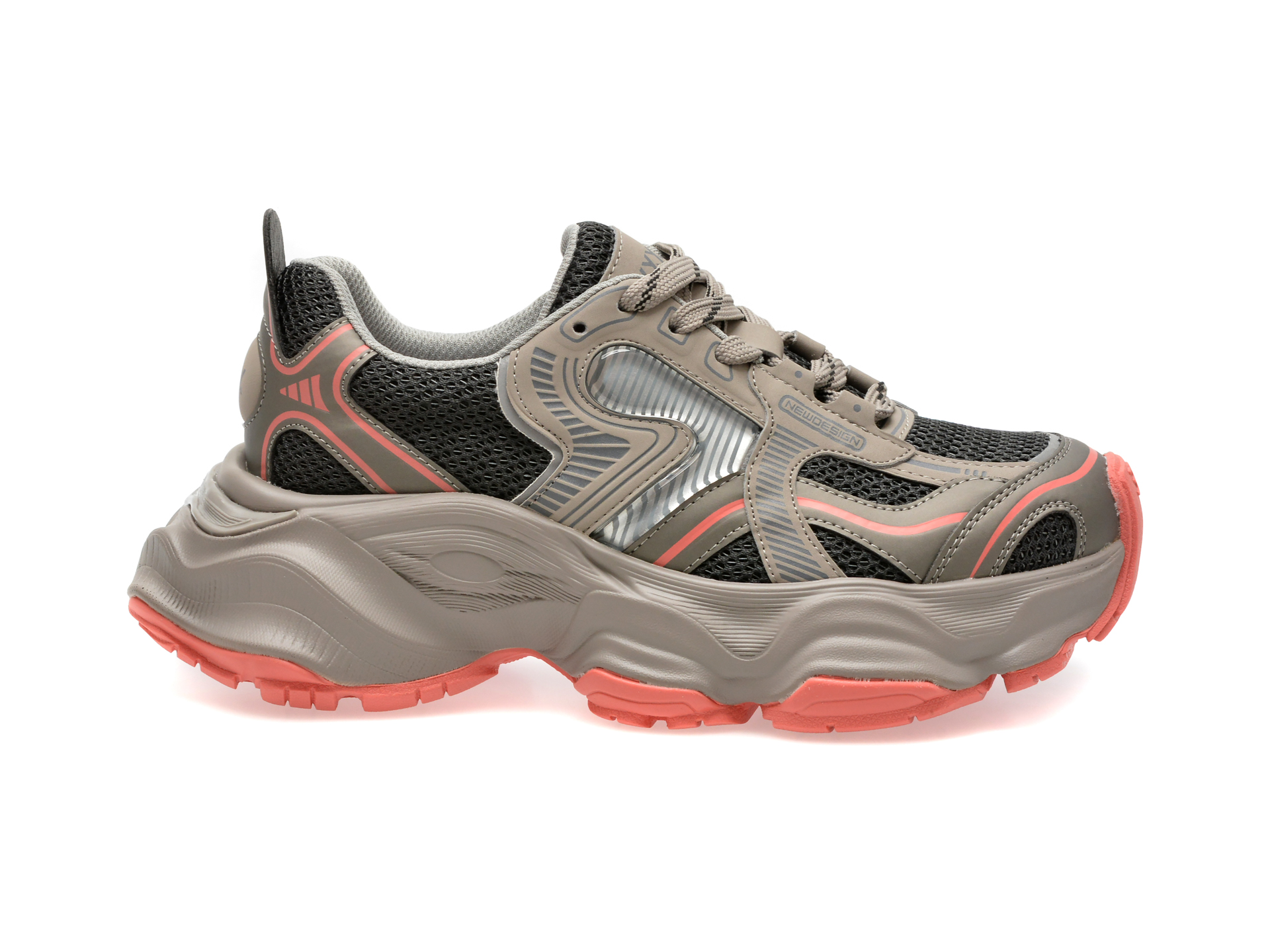 Pantofi sport GRYXX gri, 24350, din piele ecologica