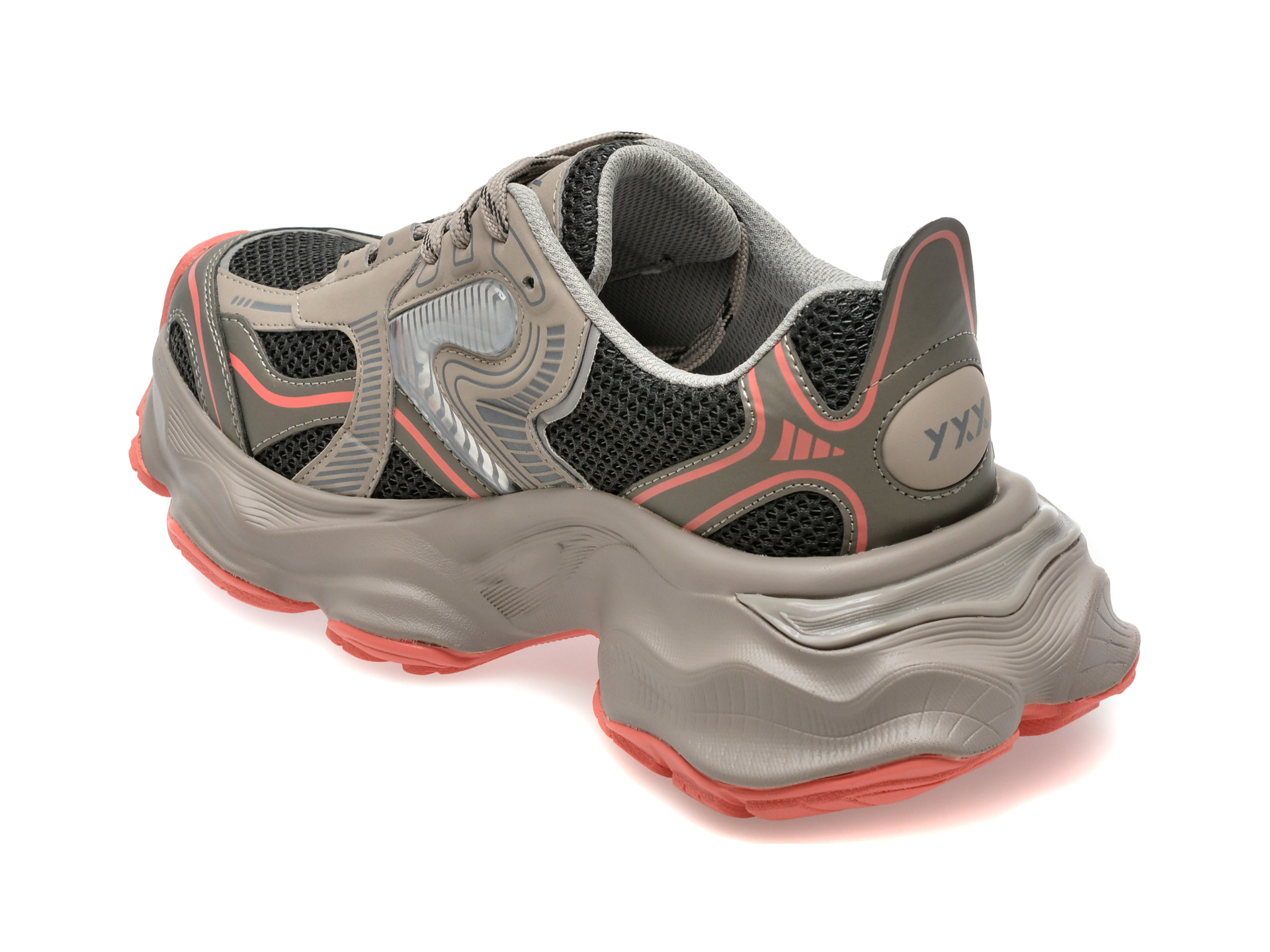 Pantofi sport GRYXX gri, 24350, din piele ecologica - imagine 5