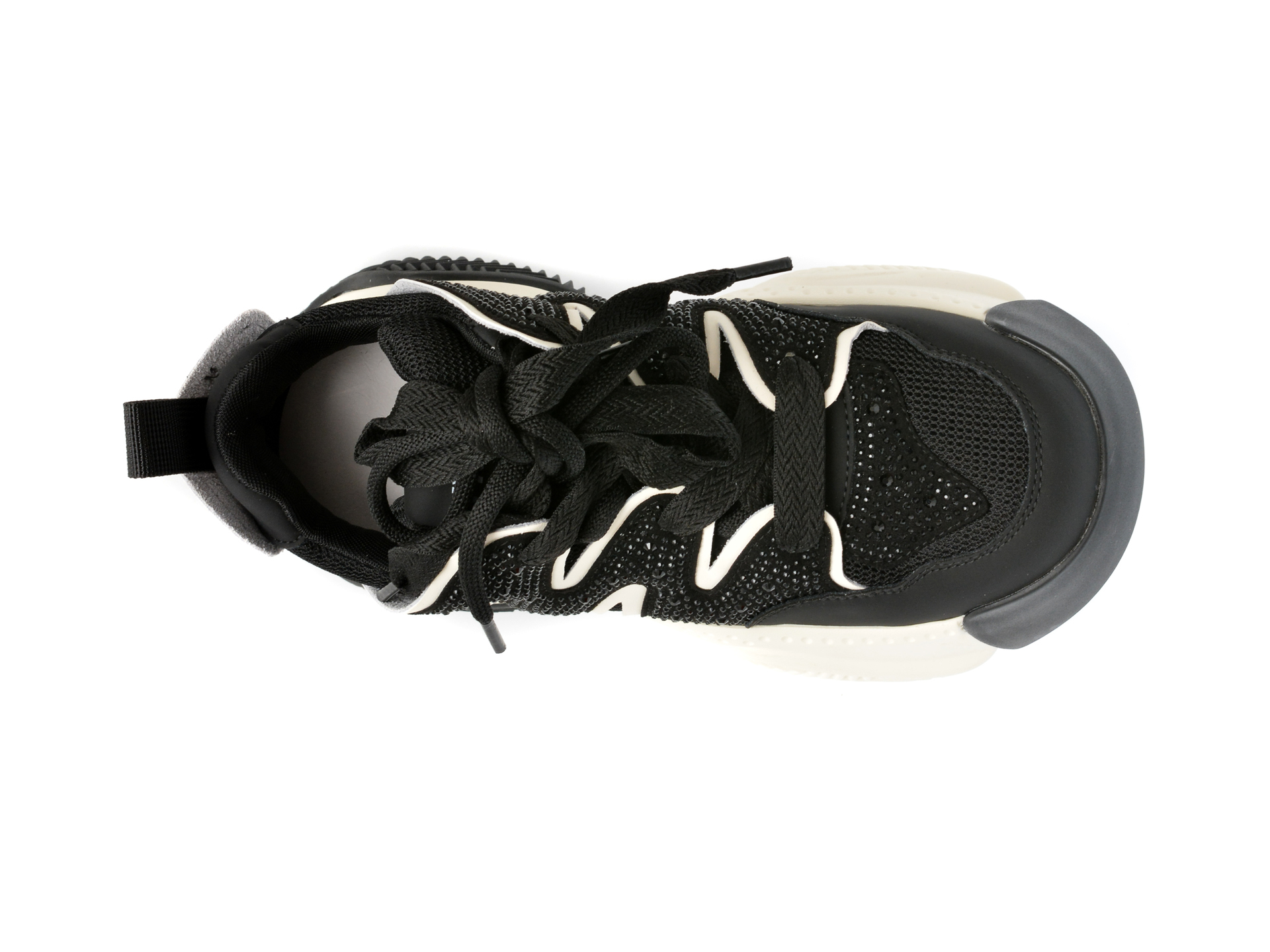 Pantofi sport GRYXX negri, 230918, din material textil - imagine 6