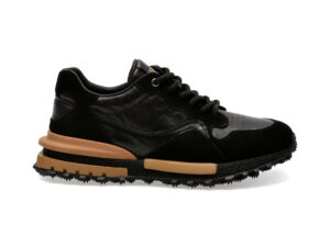 Pantofi sport GRYXX negri, 31216, din piele naturala