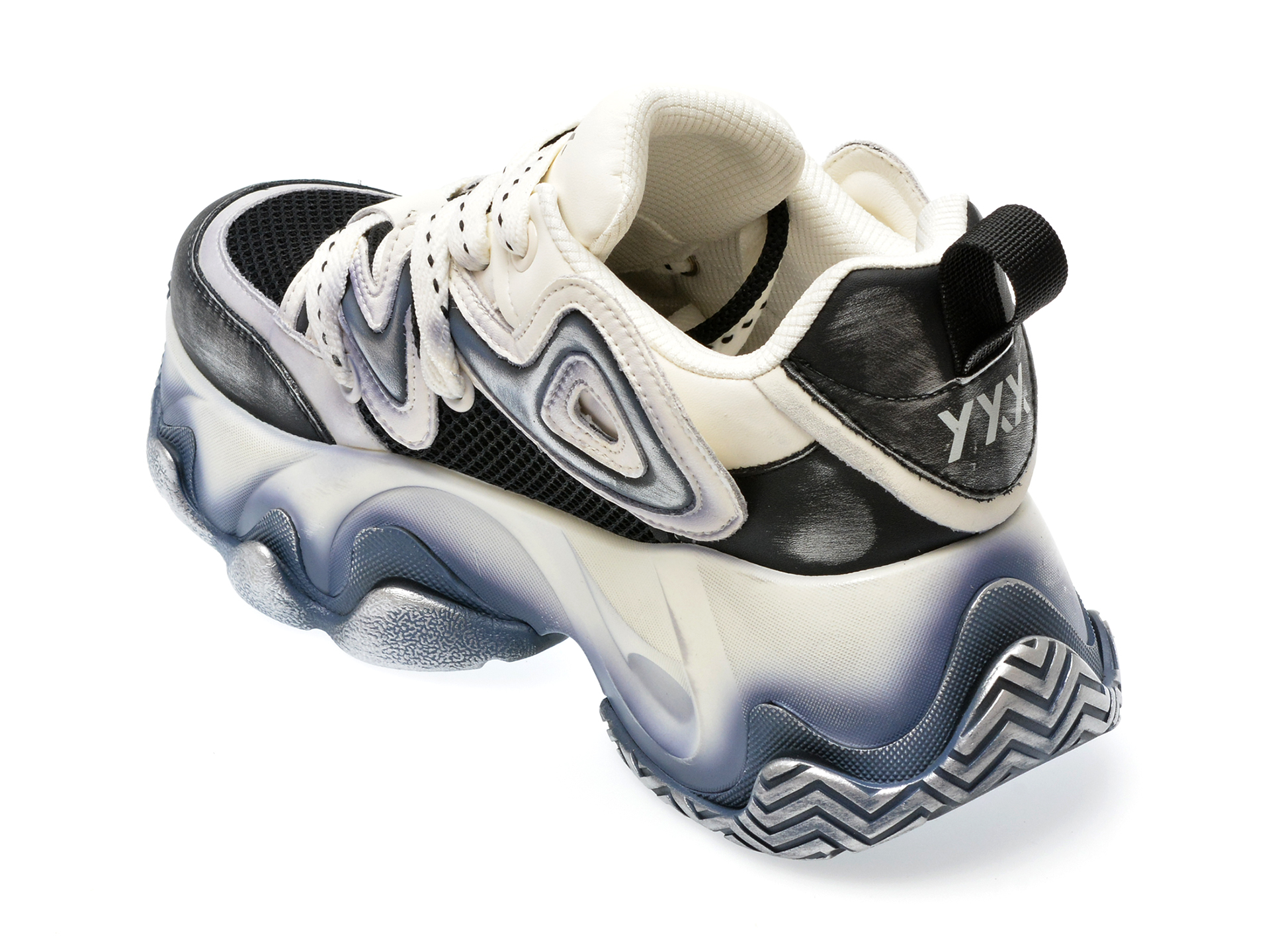 Pantofi sport GRYXX negri, 33216, din piele naturala - imagine 5