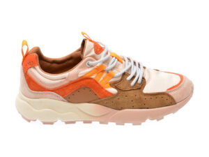 Pantofi sport GRYXX portocalii, 23Y001, din material textil si piele naturala