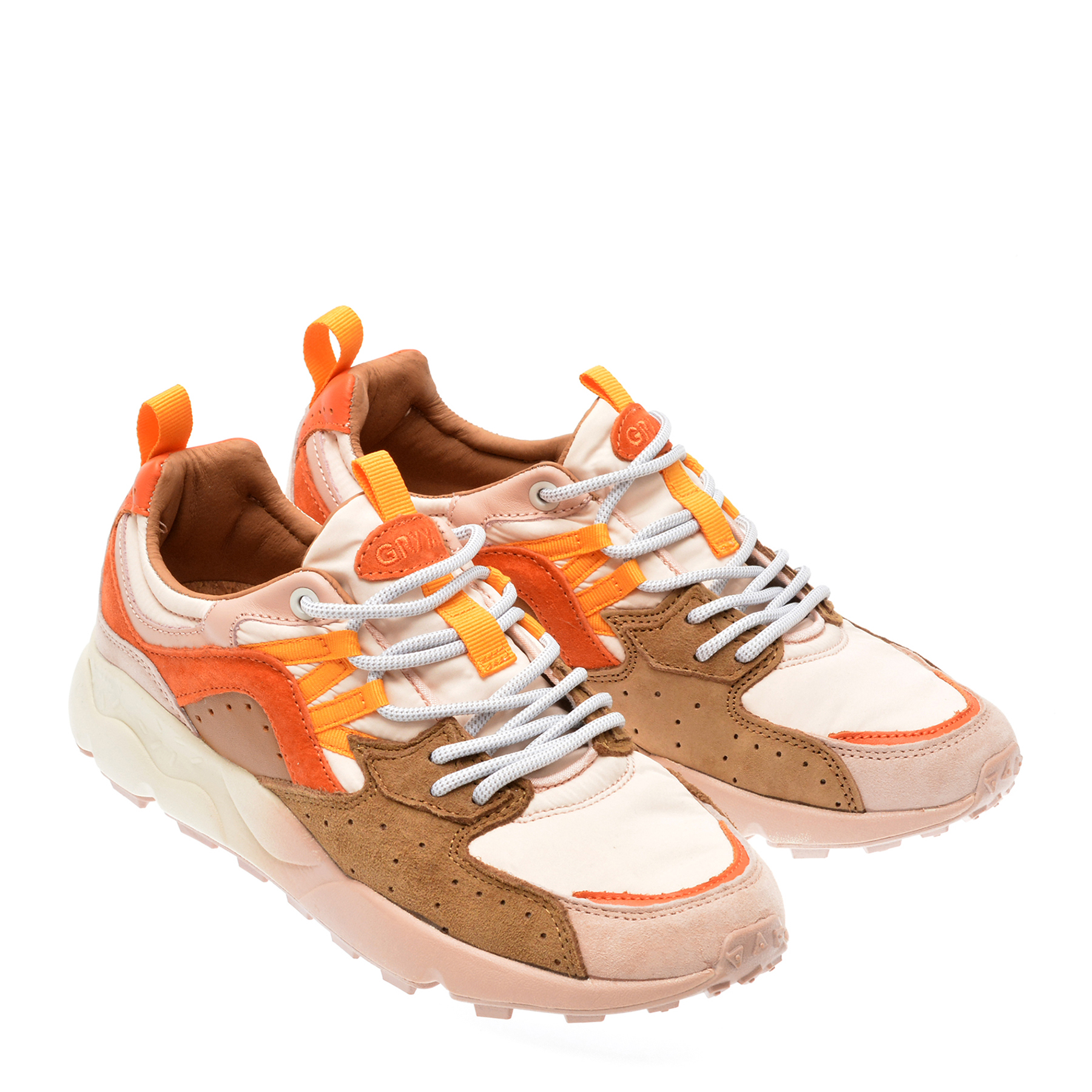 Pantofi sport GRYXX portocalii, 23Y001, din material textil si piele naturala - imagine 4