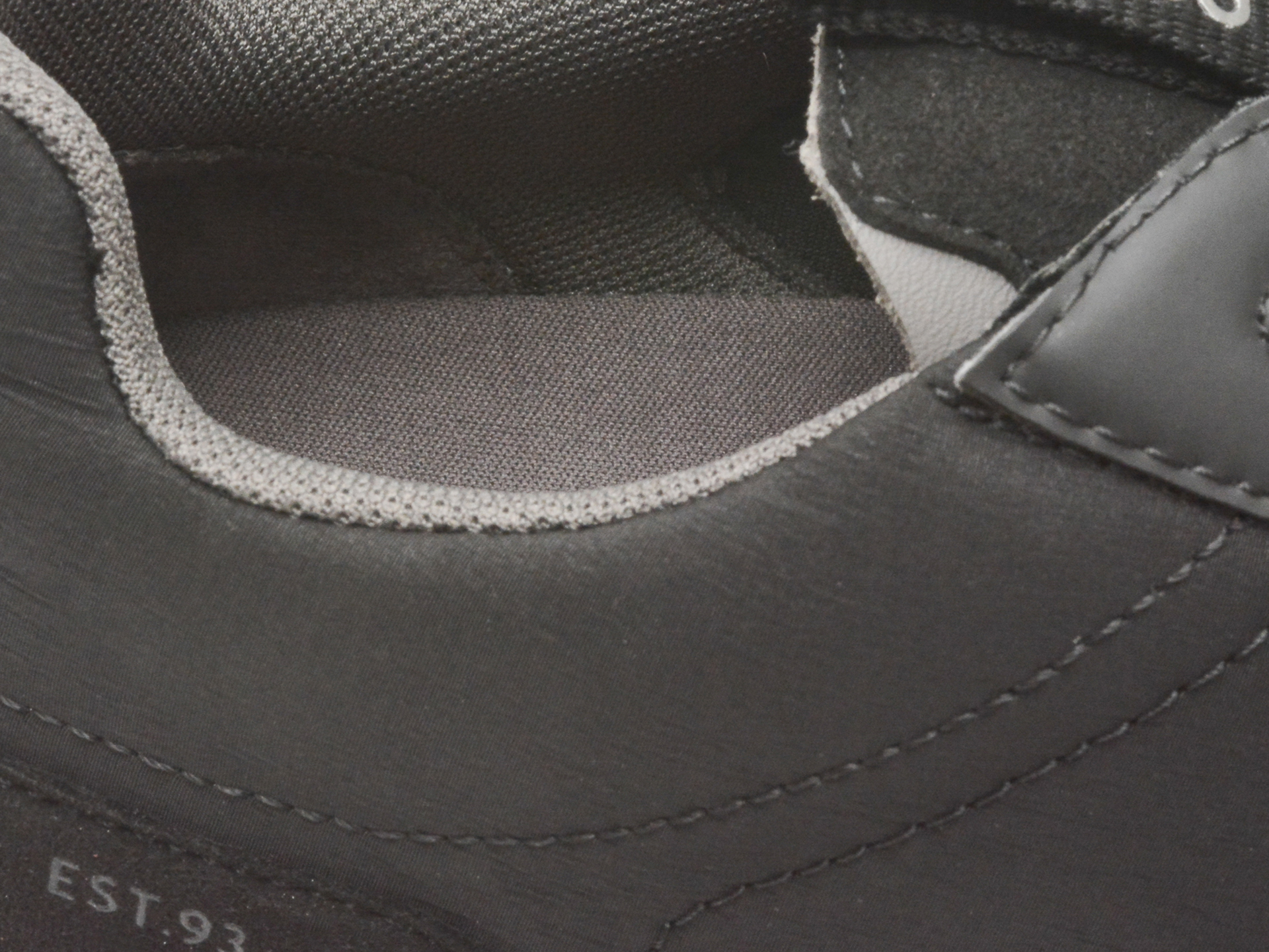 Pantofi sport HUGO negri, 43791, din material textil - imagine 3
