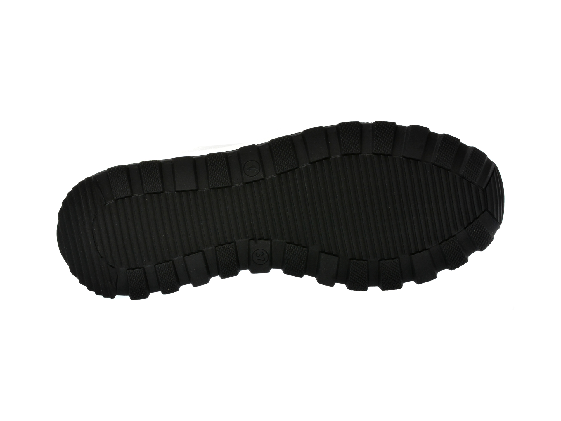 Pantofi sport IMAGE albi, 82900, din piele naturala - imagine 7