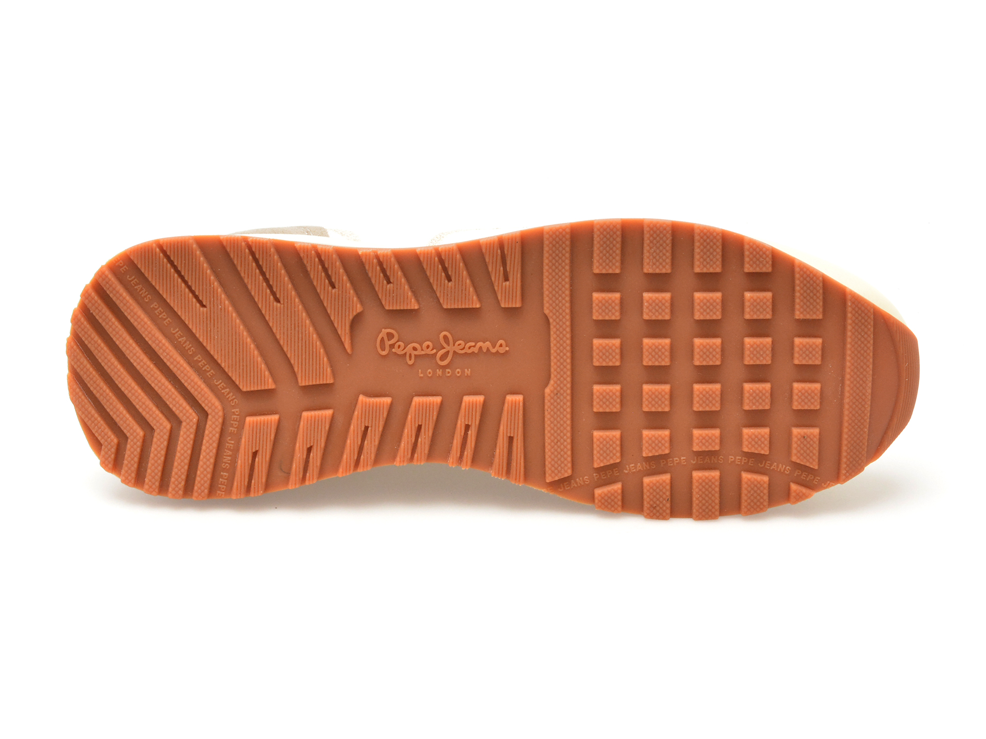 Pantofi sport PEPE JEANS albi, BLUR RIND, din material textil - imagine 7