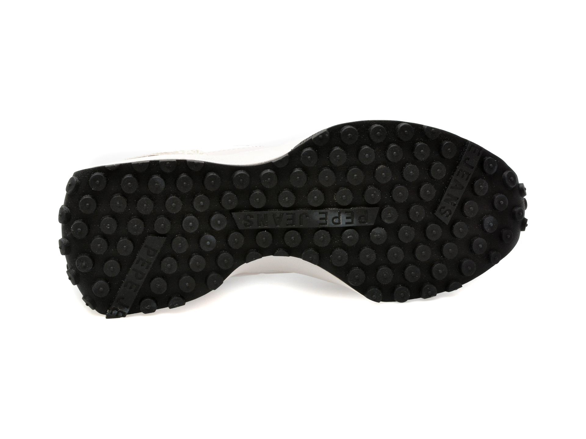Pantofi sport PEPE JEANS albi, LUCKY PRINT, din material textil - imagine 7