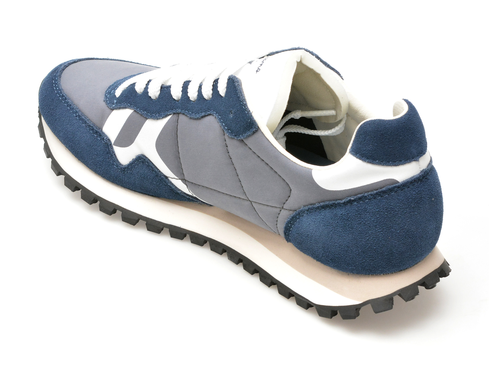 Pantofi sport PEPE JEANS bleumarin, BRIT-ON PRINT, din material textil - imagine 5