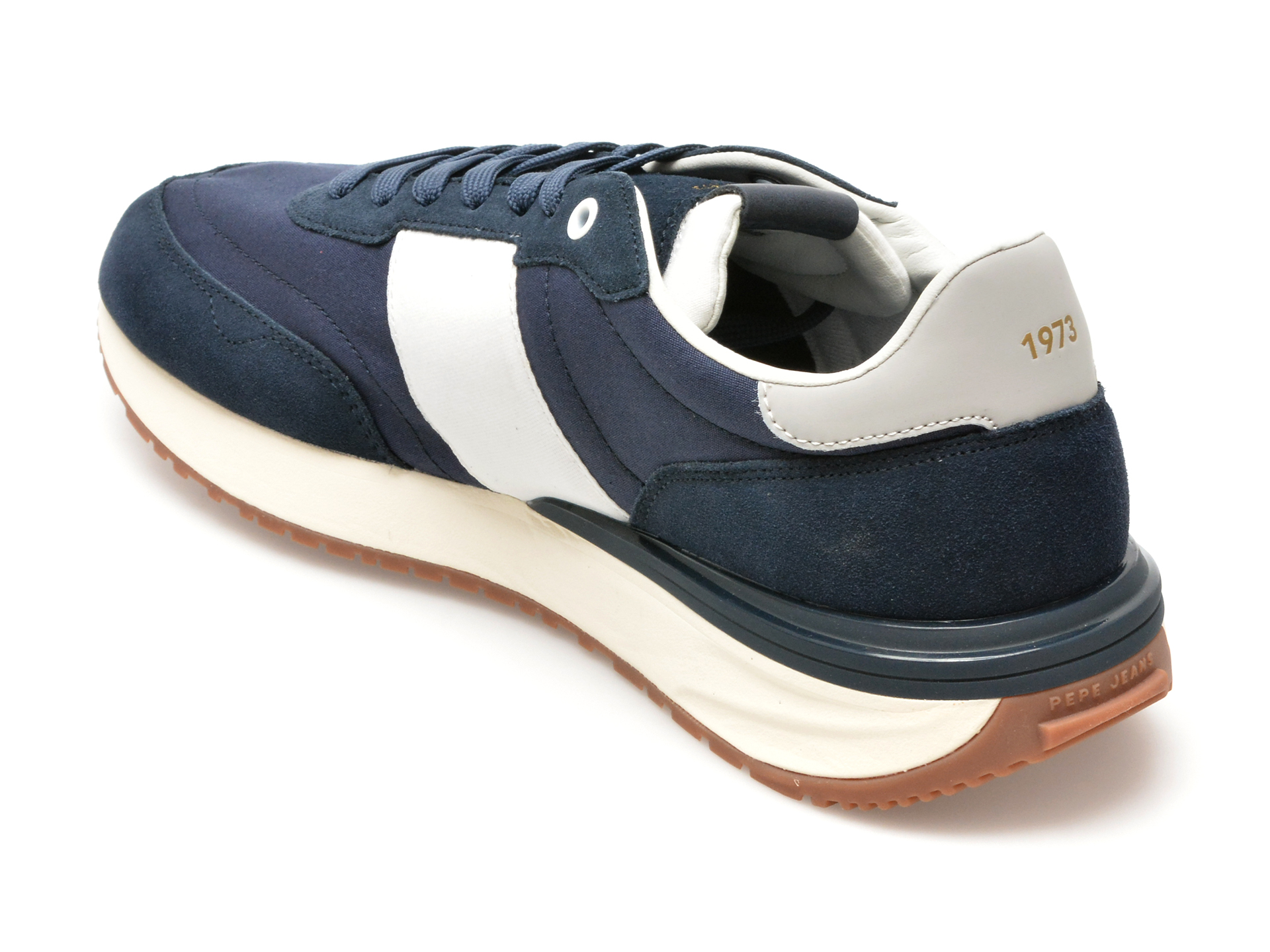 Pantofi sport PEPE JEANS bleumarin, BUSTER TAPE, din material textil - imagine 5