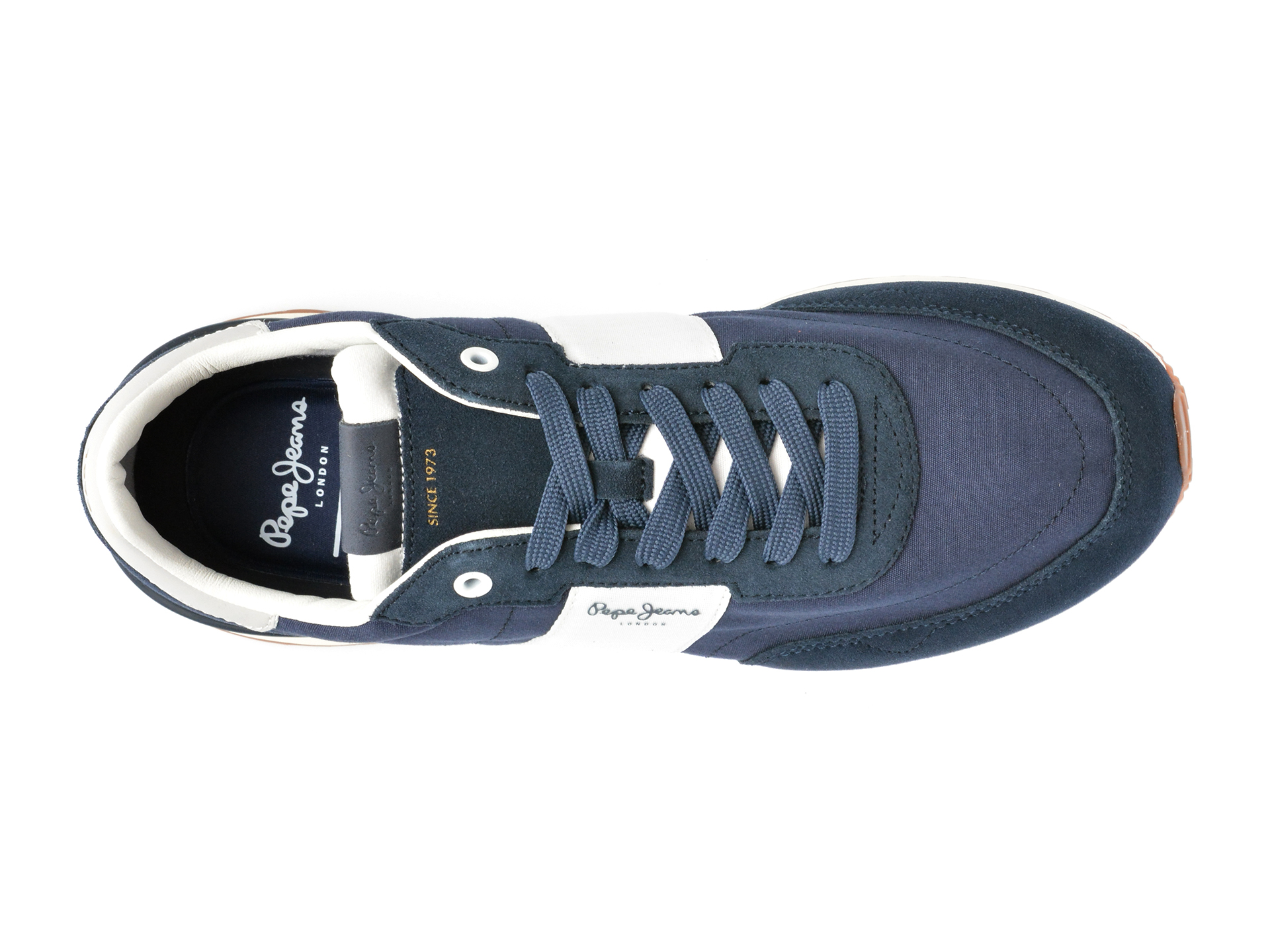 Pantofi sport PEPE JEANS bleumarin, BUSTER TAPE, din material textil - imagine 6