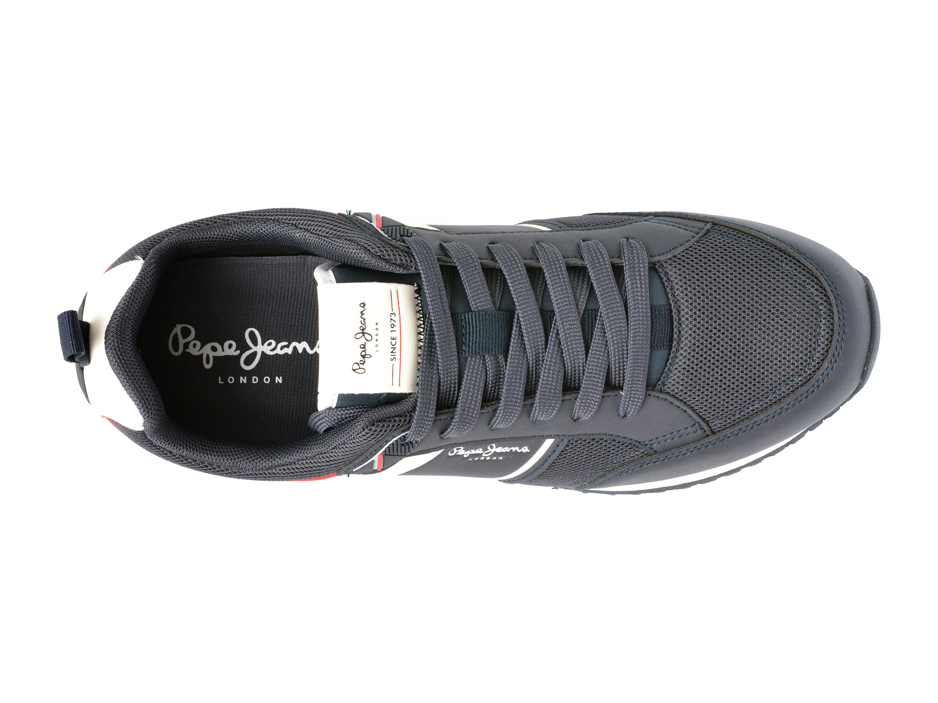 Pantofi sport PEPE JEANS bleumarin, DUBLIN BRAND, din material textil - imagine 6