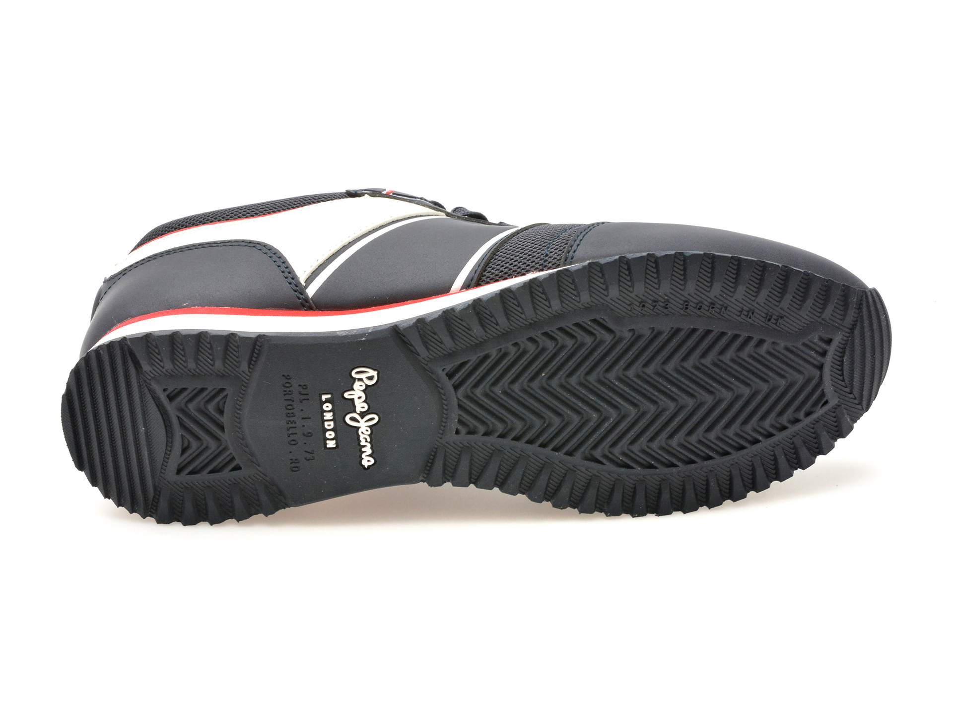 Pantofi sport PEPE JEANS bleumarin, DUBLIN BRAND, din material textil - imagine 7