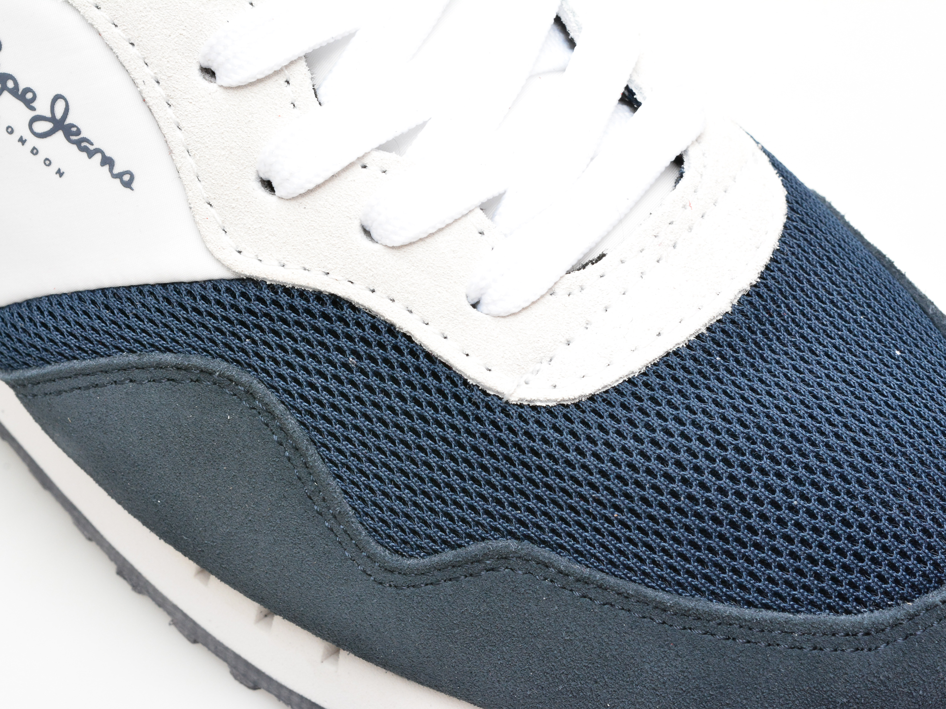 Pantofi sport PEPE JEANS bleumarin, LONDON URBAN, din material textil - imagine 2