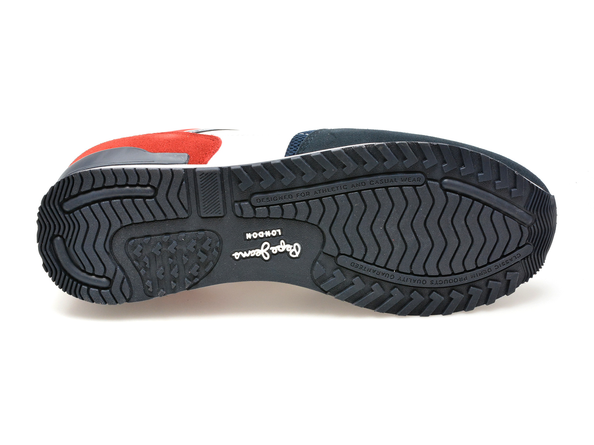 Pantofi sport PEPE JEANS bleumarin, LONDON URBAN, din material textil - imagine 7