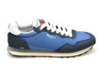 Pantofi sport PEPE JEANS bleumarin, NATCH BASIC, din material textil