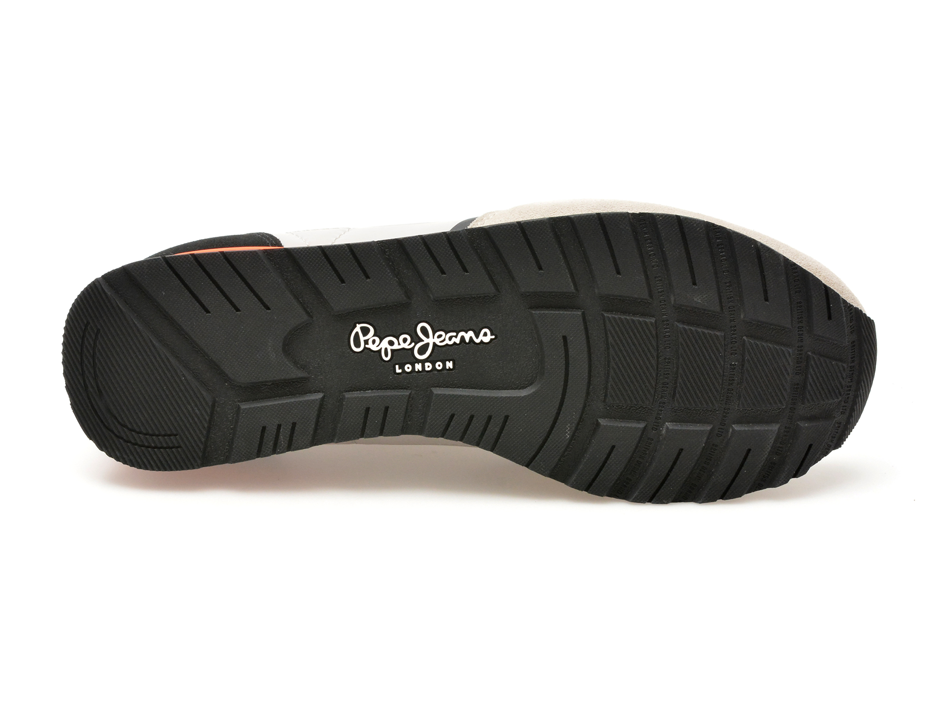 Pantofi sport PEPE JEANS gri, BRIT ROAD, din material textil - imagine 7