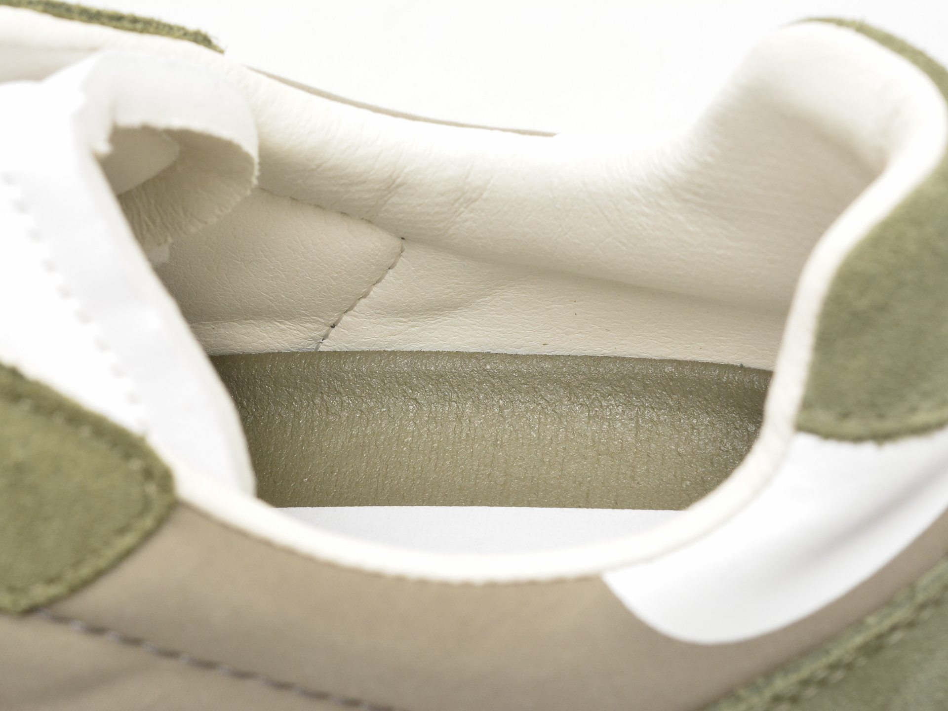 Pantofi sport PEPE JEANS kaki, BRIT-ON PRINT, din material textil si piele intoarsa - imagine 3