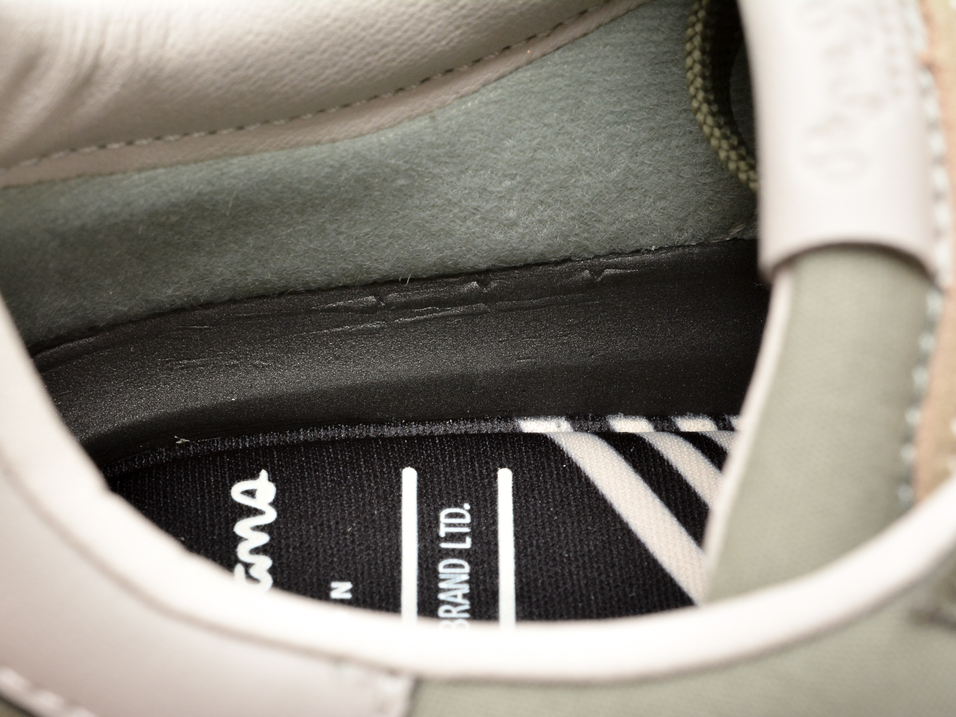 Pantofi sport PEPE JEANS kaki, BUSTER TAPE, din piele intoarsa - imagine 3