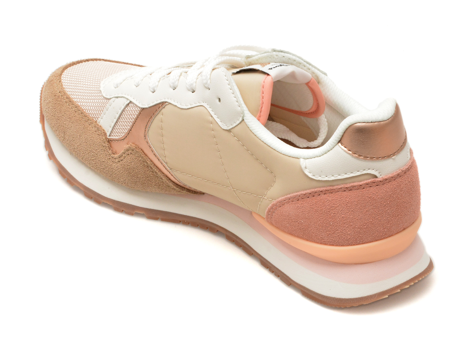 Pantofi sport PEPE JEANS multicolor, BRIT MIX, din material textil - imagine 5
