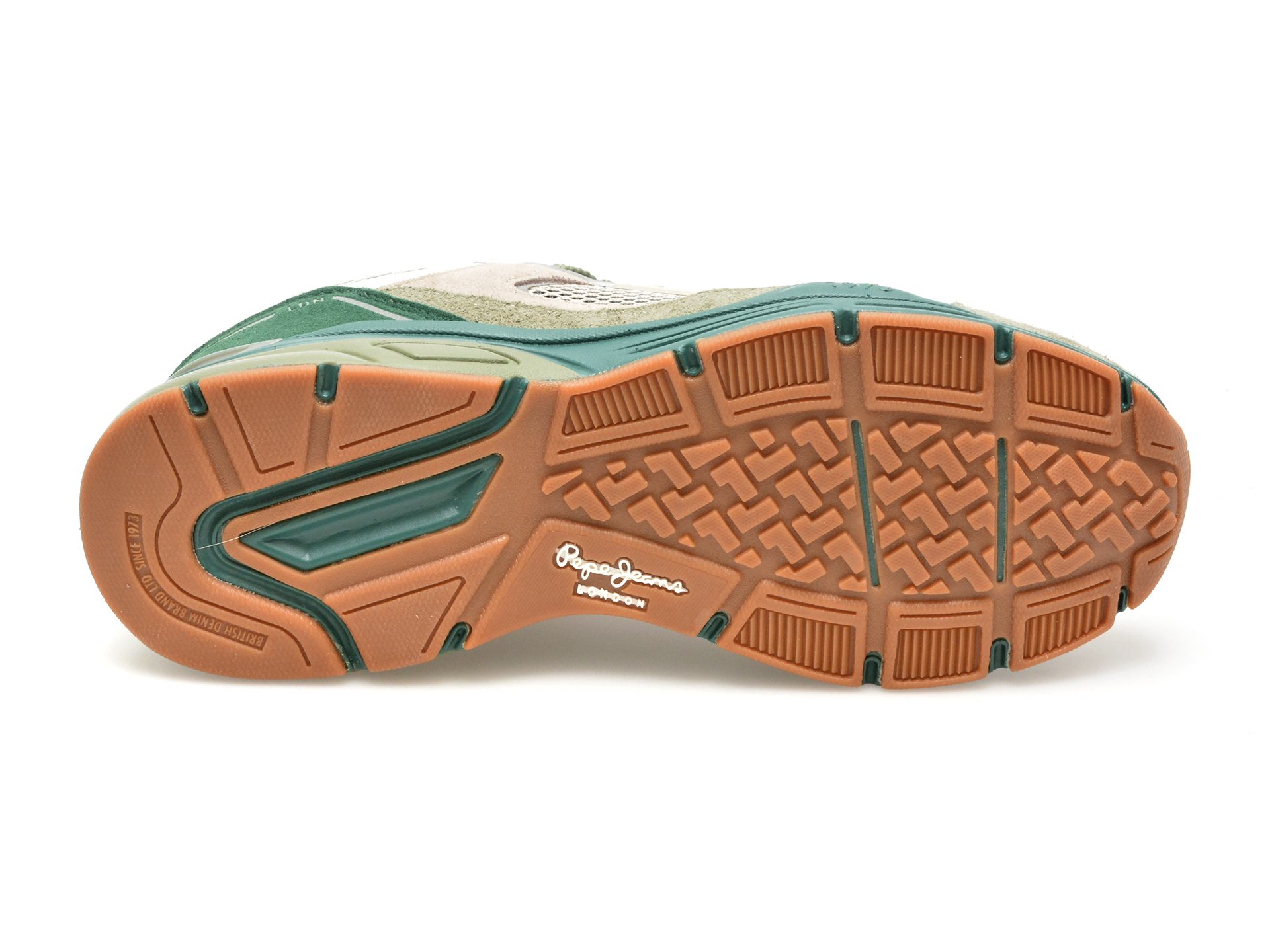 Pantofi sport PEPE JEANS multicolor, DAVE RISE, din piele intoarsa - imagine 7