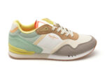 Pantofi sport PEPE JEANS multicolor, LONDON URBAN, din piele ecologica