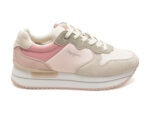 Pantofi sport PEPE JEANS multicolor, RUSPER JELLY, din piele intoarsa si material textil