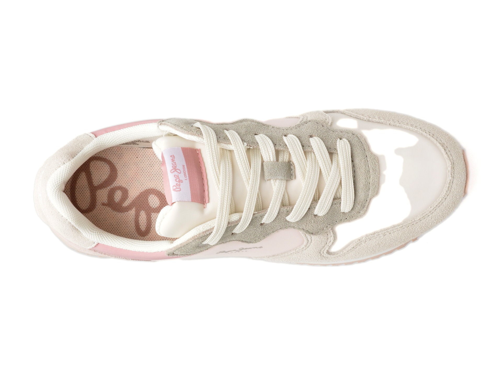 Pantofi sport PEPE JEANS multicolor, RUSPER JELLY, din piele intoarsa si material textil - imagine 6