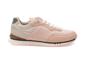 Pantofi sport PEPE JEANS roz, LS40004, din material textil
