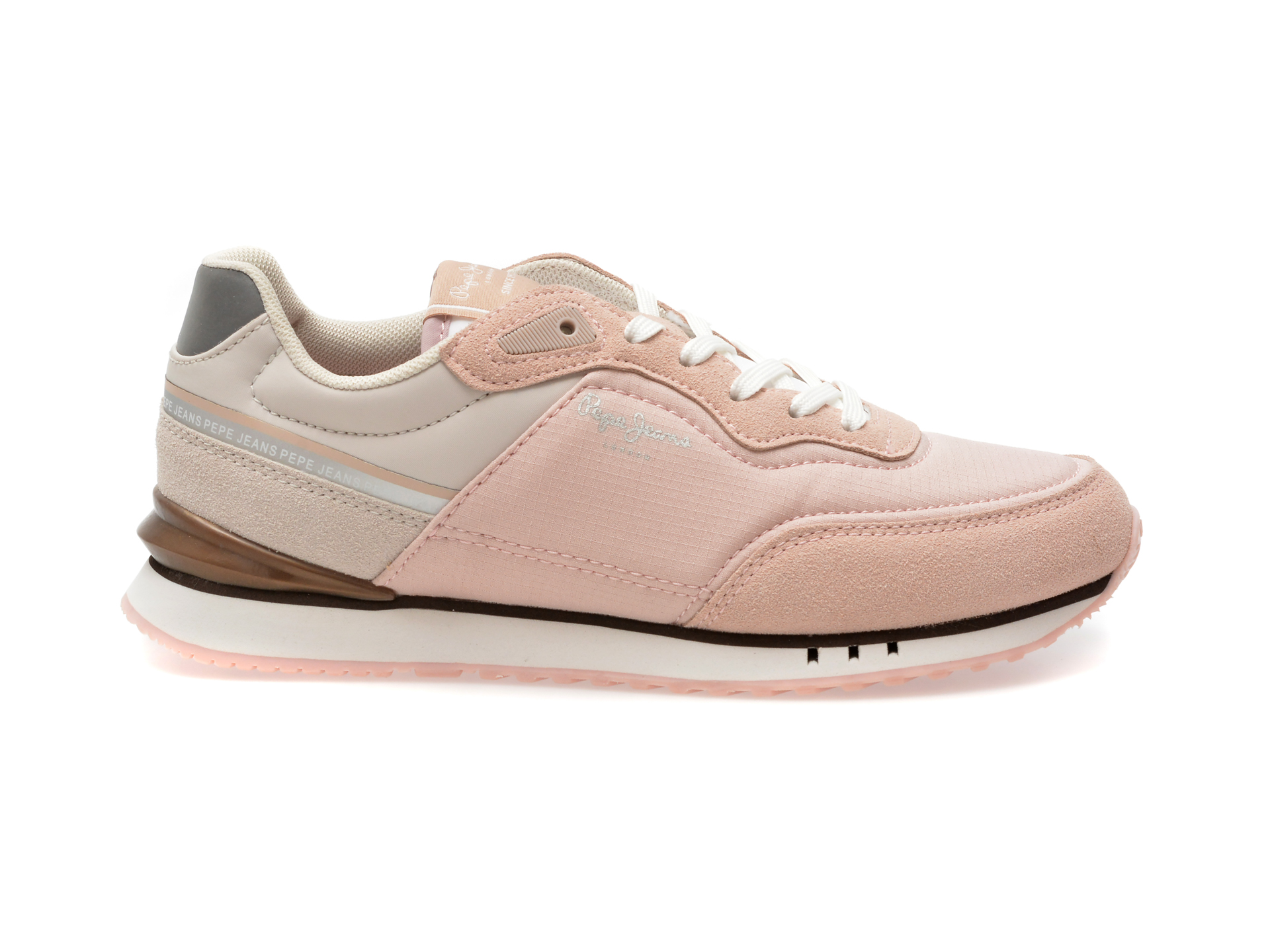 Pantofi sport PEPE JEANS roz, LS40004, din material textil