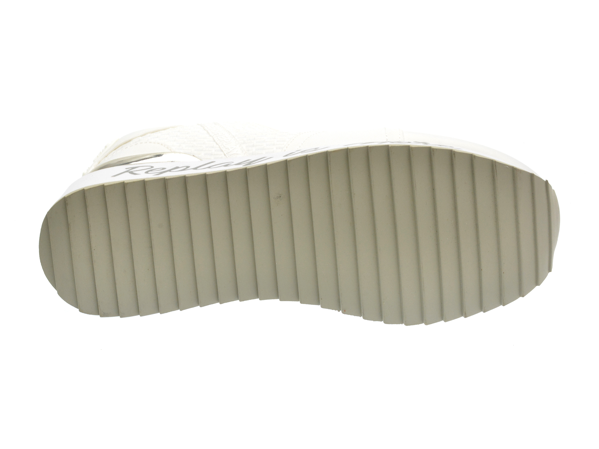 Pantofi sport REPLAY albi, WS6314T, din material textil - imagine 7