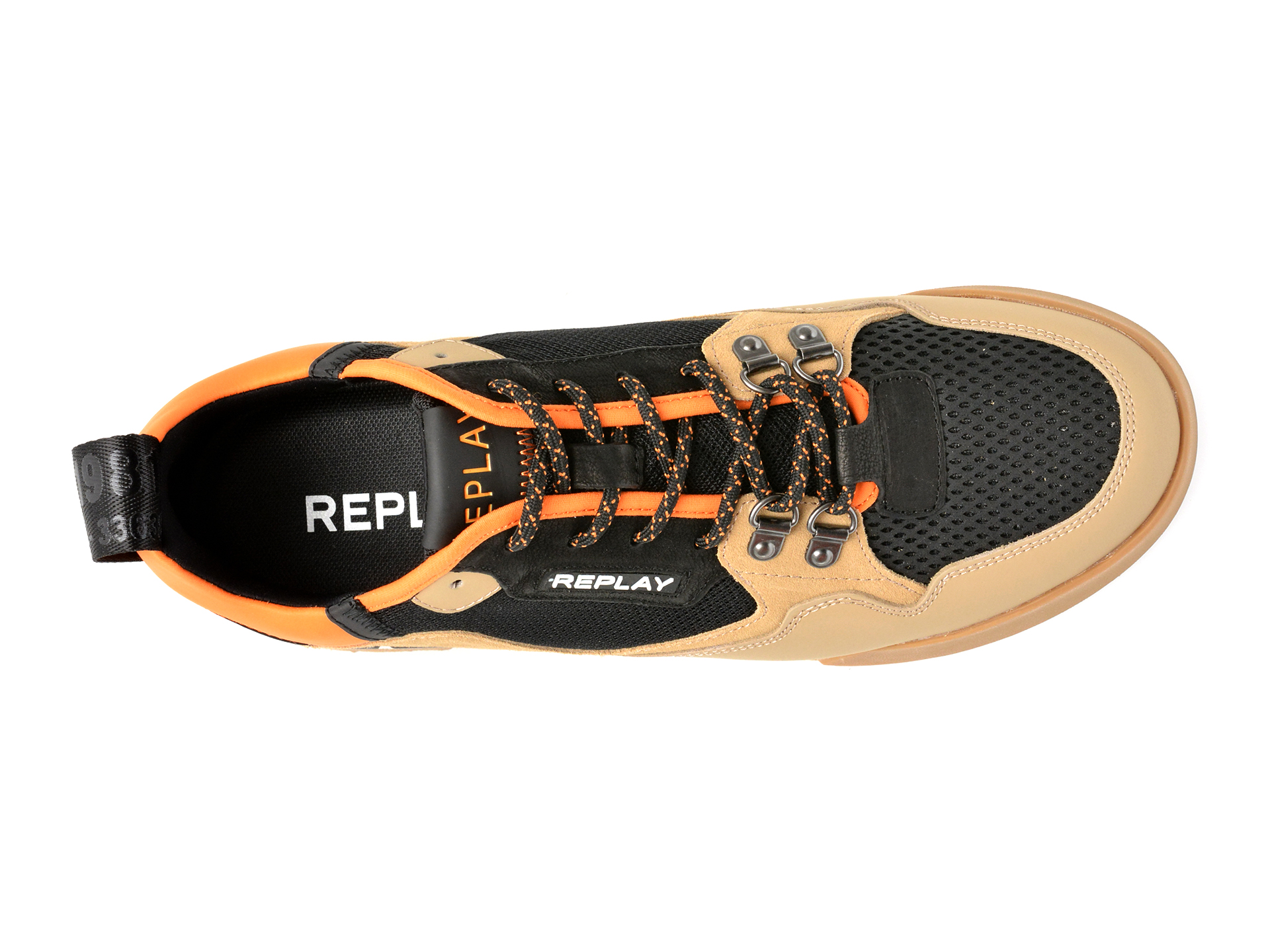 Pantofi sport REPLAY bej, MS1P42L, din piele naturala - imagine 6