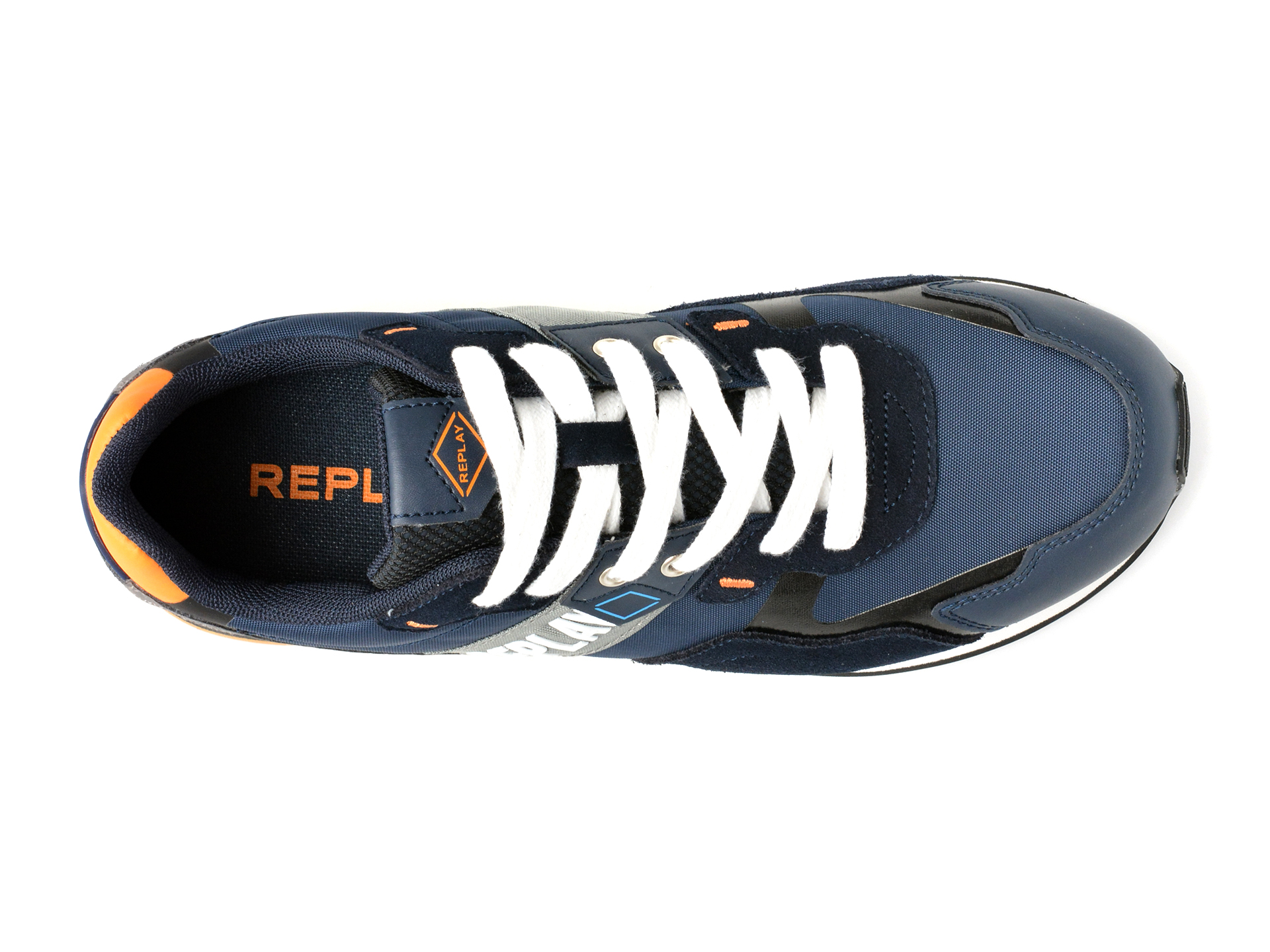 Pantofi sport REPLAY bleumarin, MS1D52T, din material textil - imagine 6