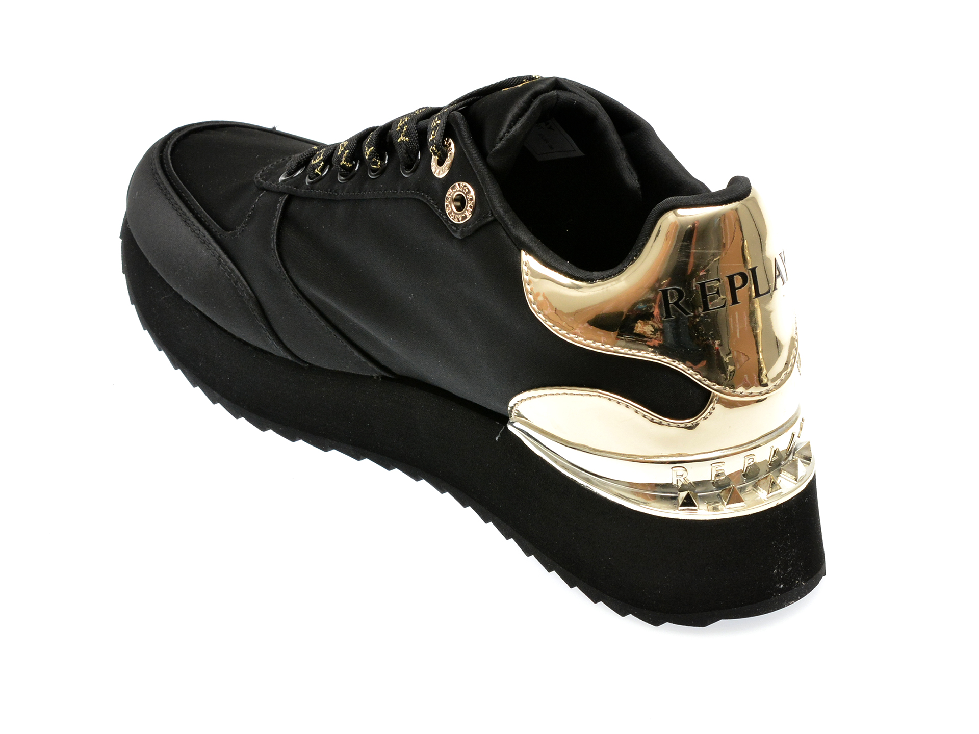 Pantofi sport REPLAY negri, WS6319T, din material textil - imagine 5