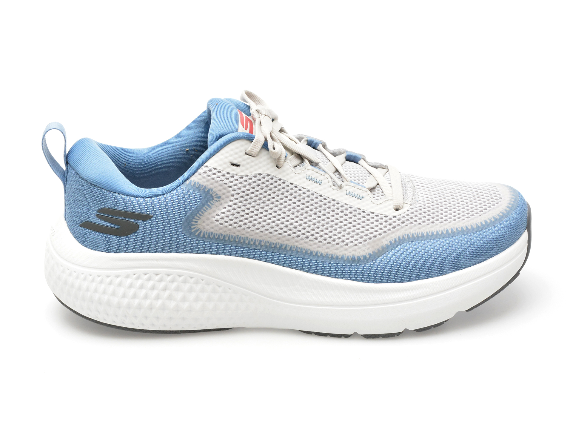 Pantofi sport SKECHERS albastri, GO RUN SUPERSONIC MAX, din material textil