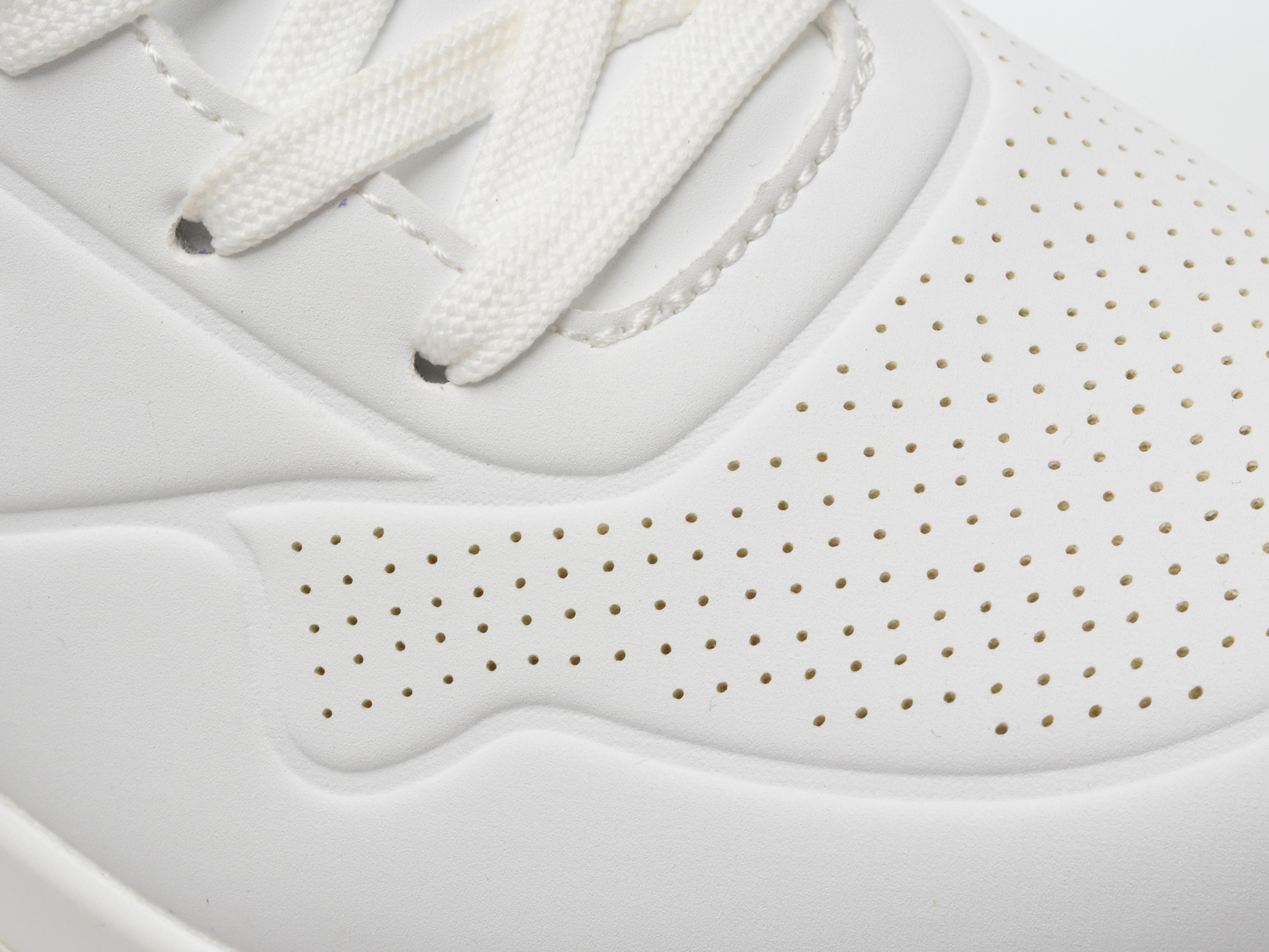 Pantofi sport SKECHERS albi, UNO, din piele ecologica - imagine 2