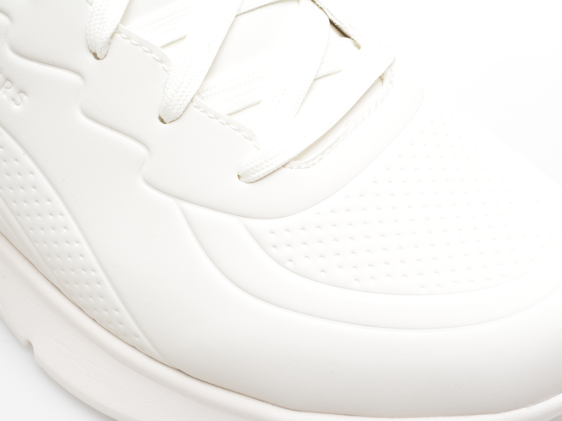 Pantofi sport SKECHERS albi, UNO LITE, din piele ecologica - imagine 2