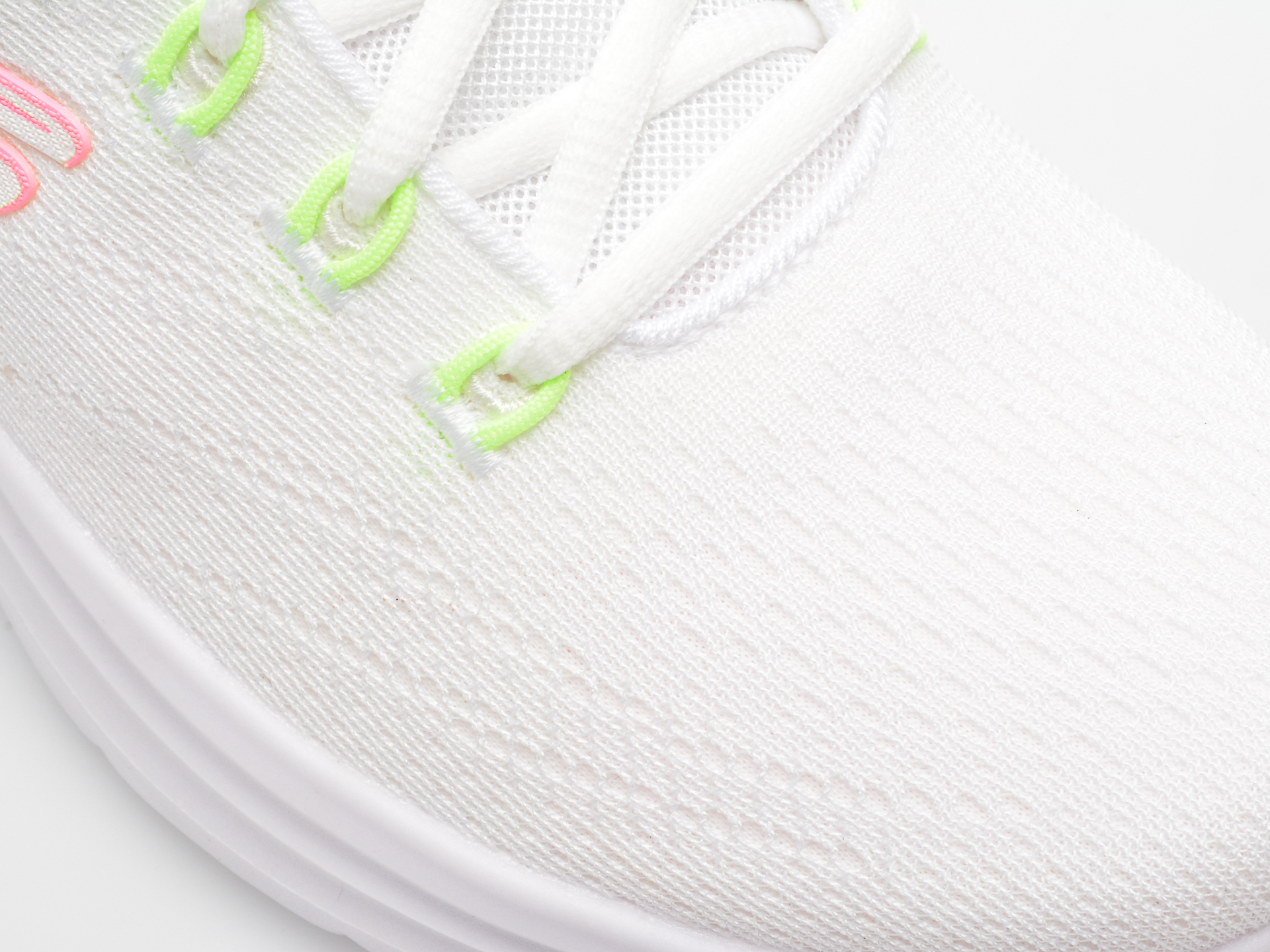 Pantofi sport SKECHERS albi, VAPOR FOAM, din material textil - imagine 2