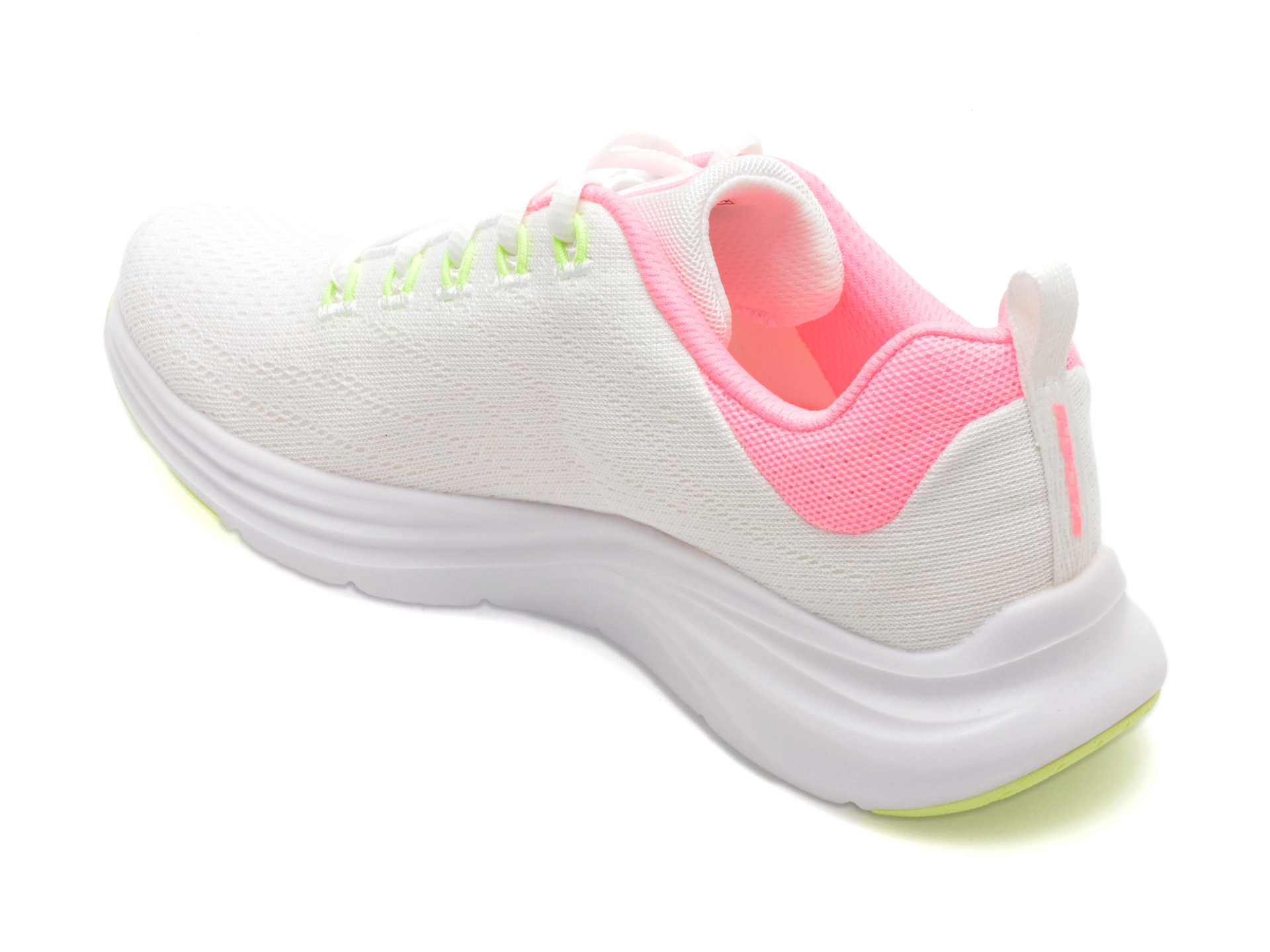 Pantofi sport SKECHERS albi, VAPOR FOAM, din material textil - imagine 5
