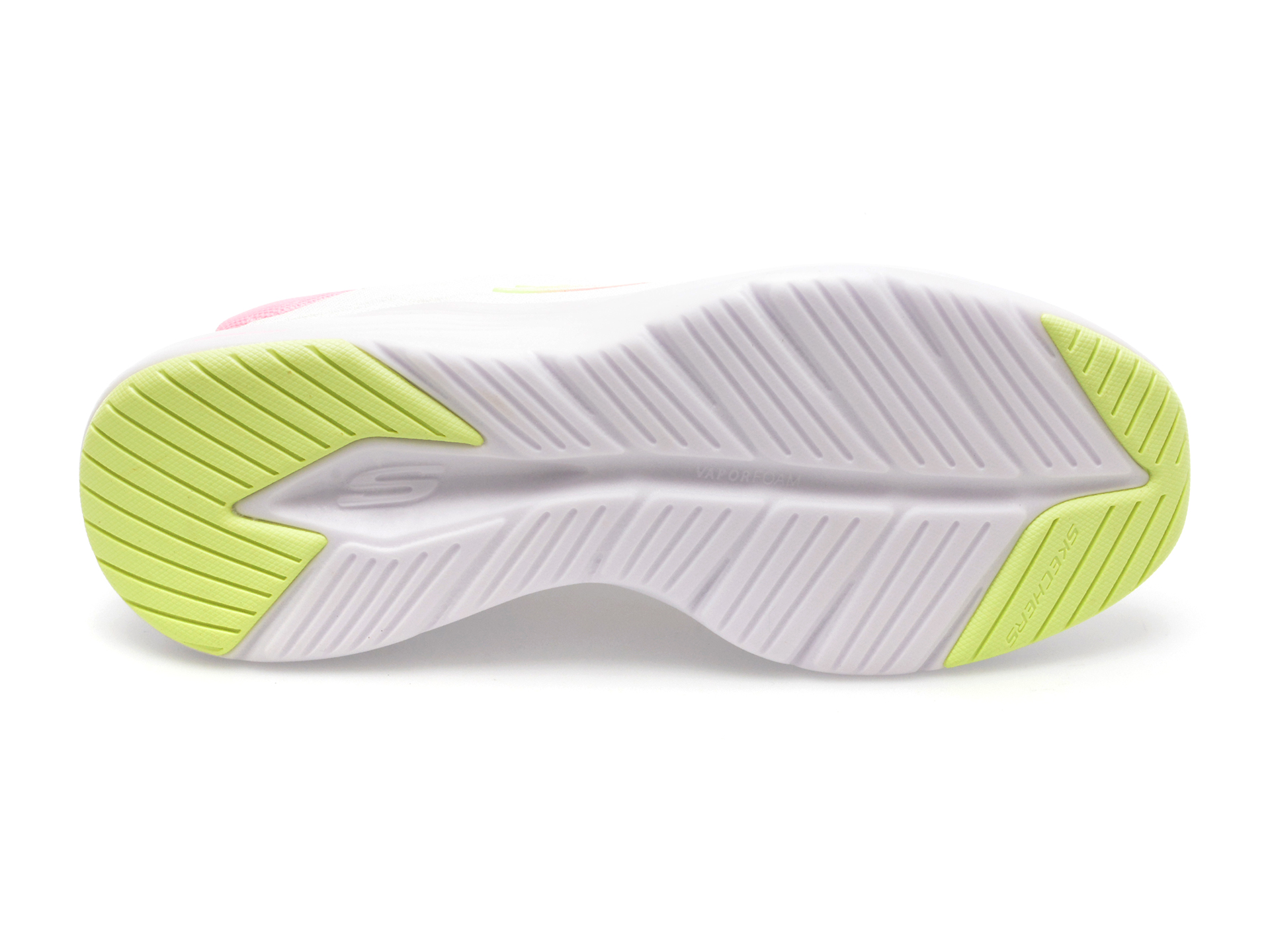 Pantofi sport SKECHERS albi, VAPOR FOAM, din material textil - imagine 7