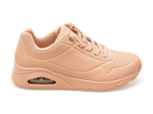 Pantofi sport SKECHERS bej, UNO, din piele ecologica